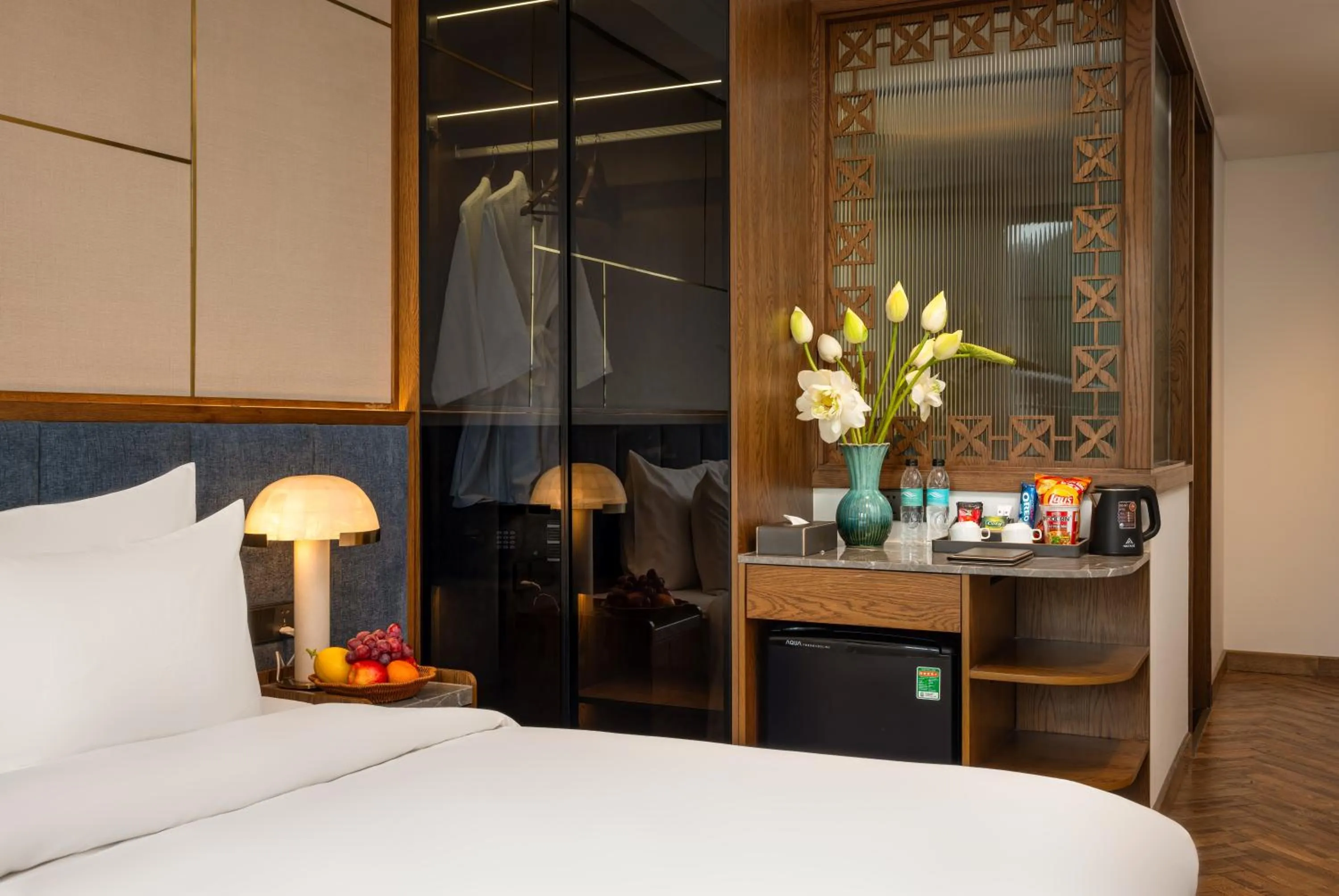 Bed in H Hôtel L'Art Hanoi