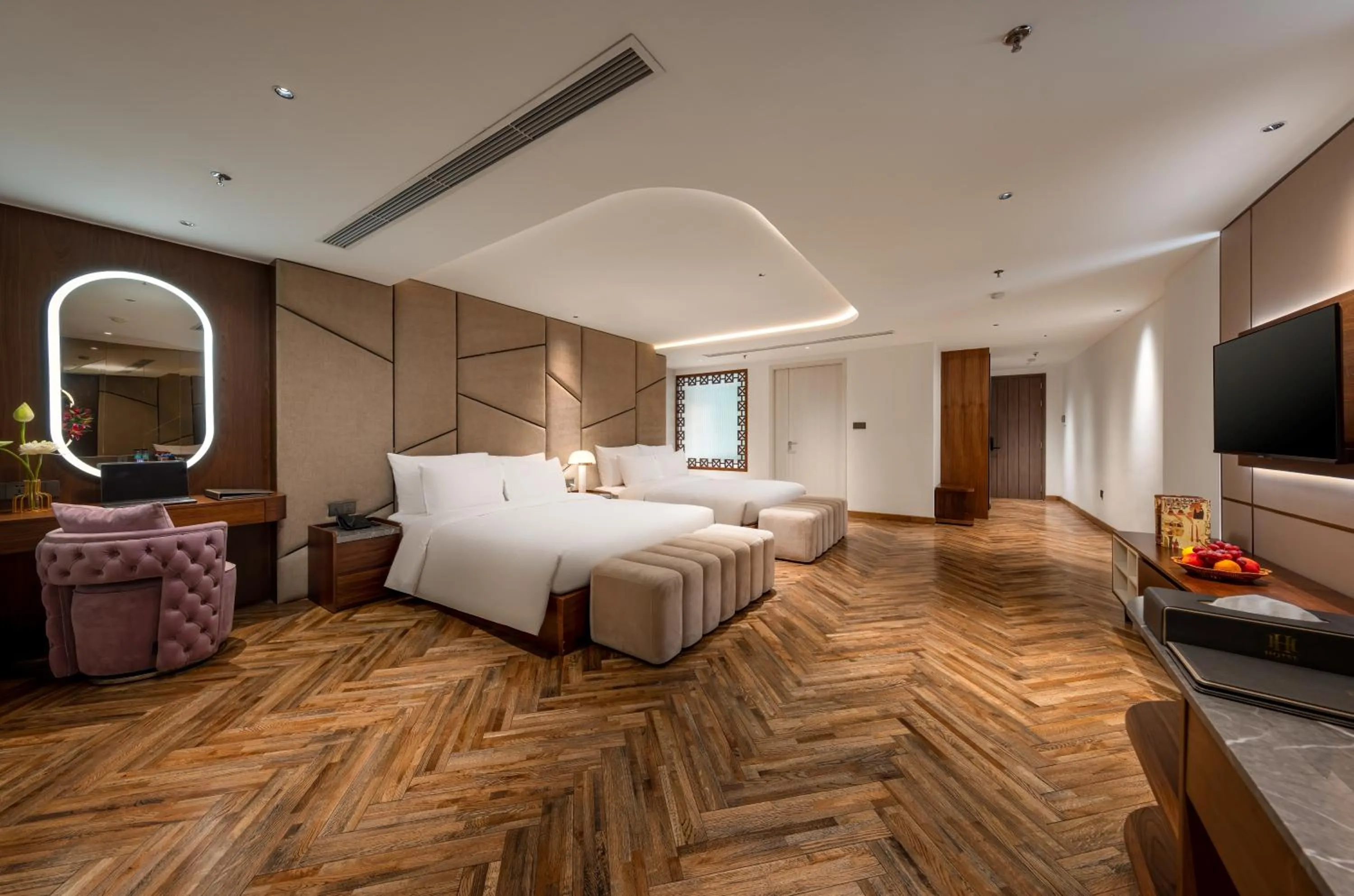 Bed in H Hôtel L'Art Hanoi