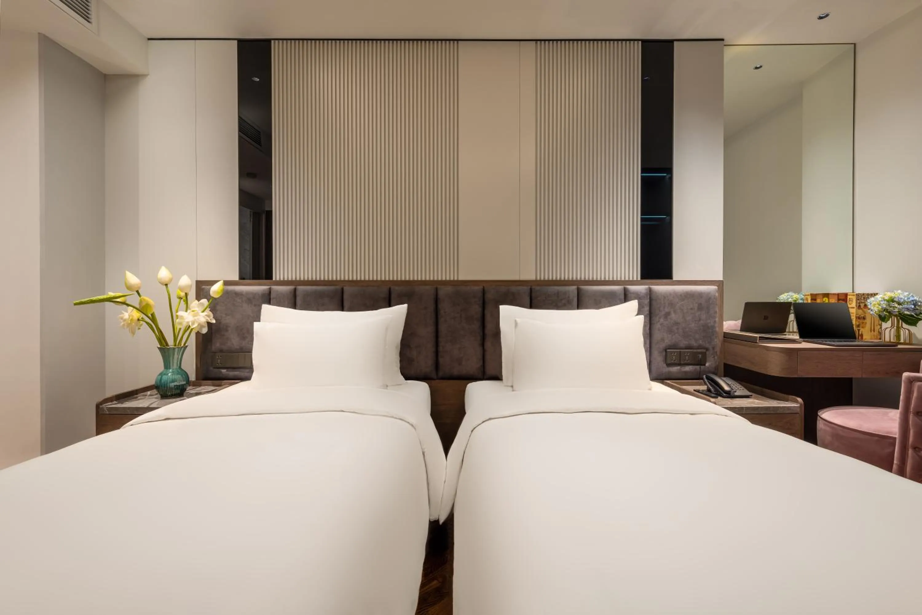 Bed in H Hôtel L'Art Hanoi