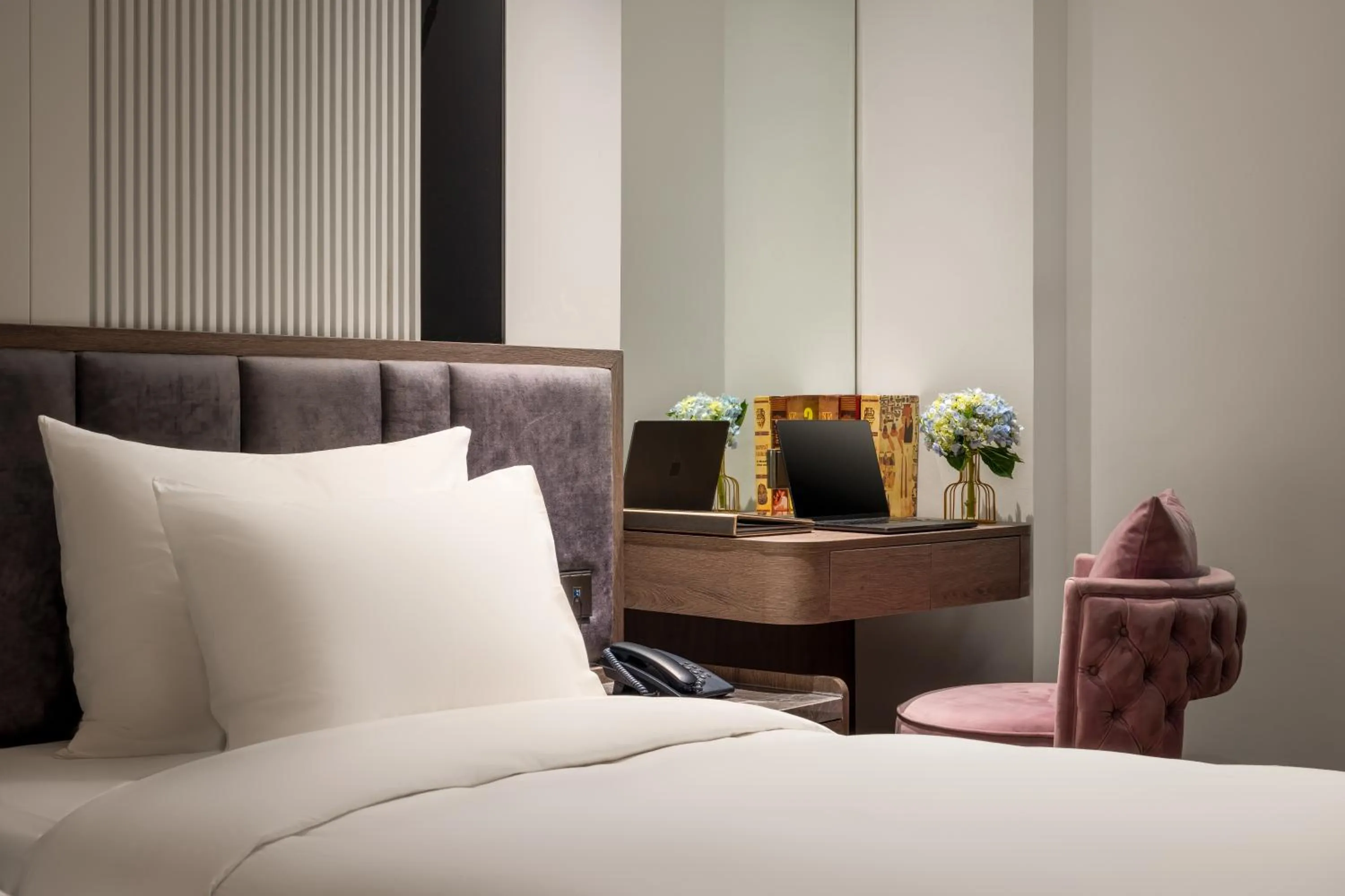 Bed in H Hôtel L'Art Hanoi