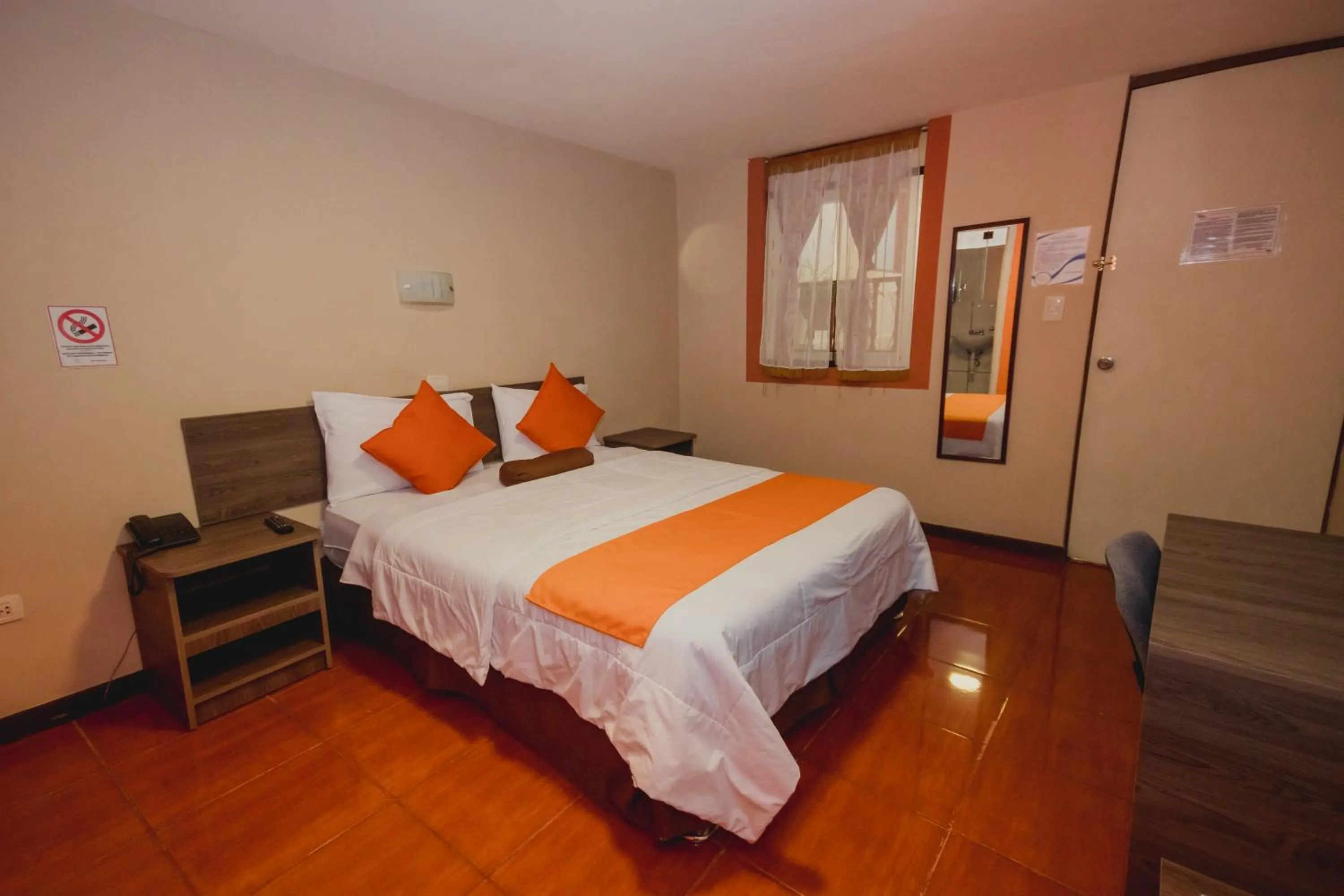Bed in Hotel Sol de Belén Cajamarca