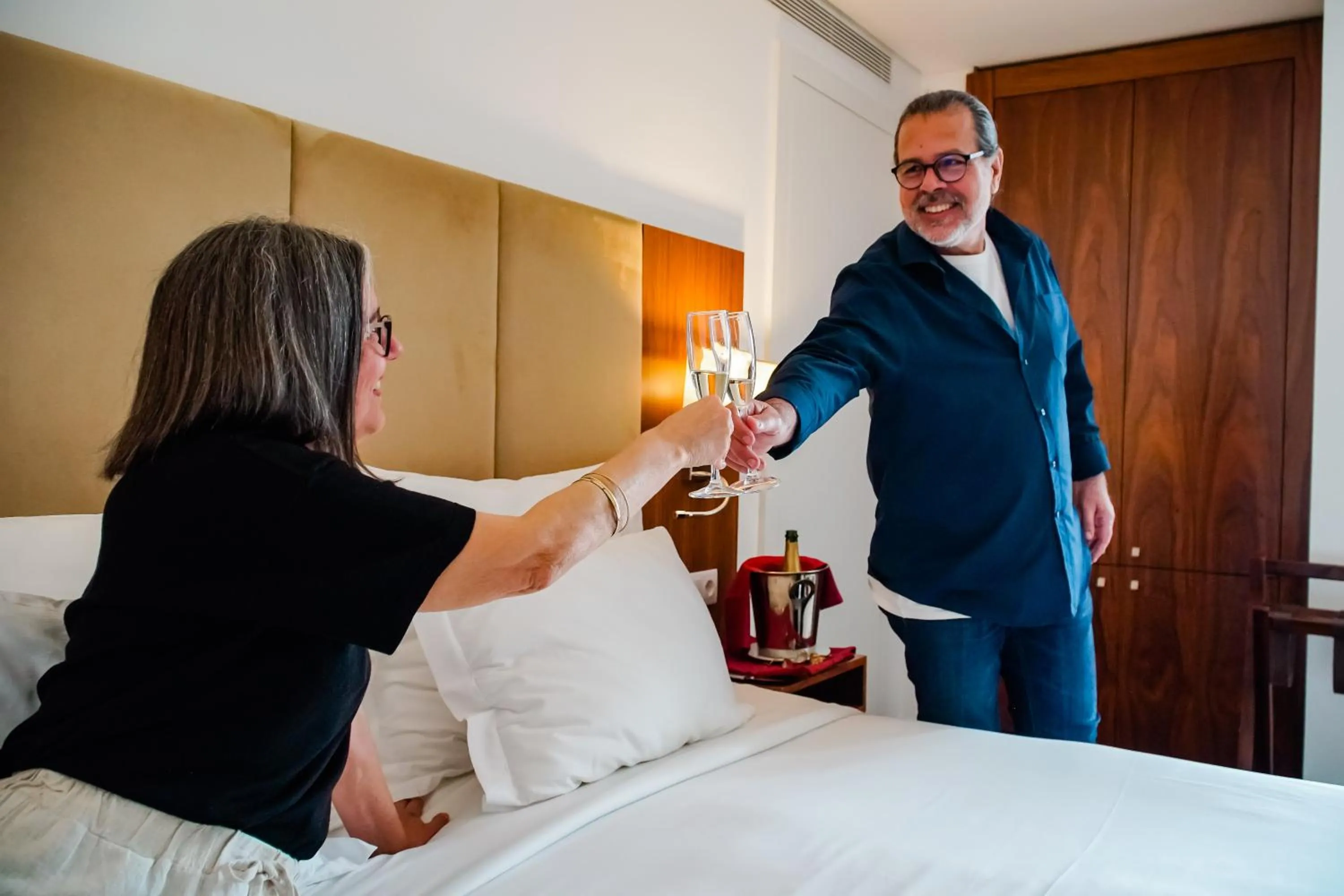 Bed in Hotel Premium Porto Downtown