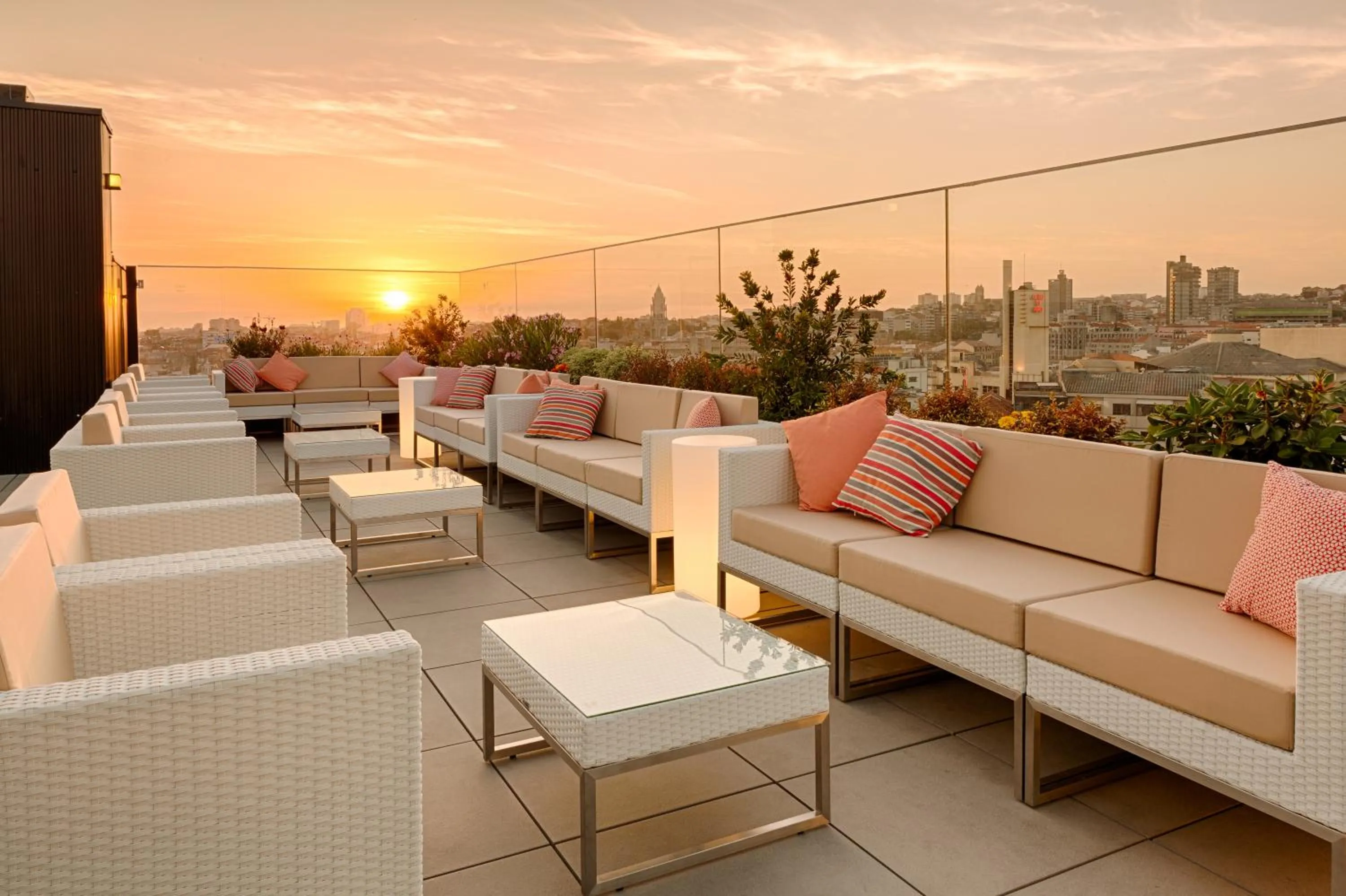Balcony/Terrace in Hotel Premium Porto Downtown