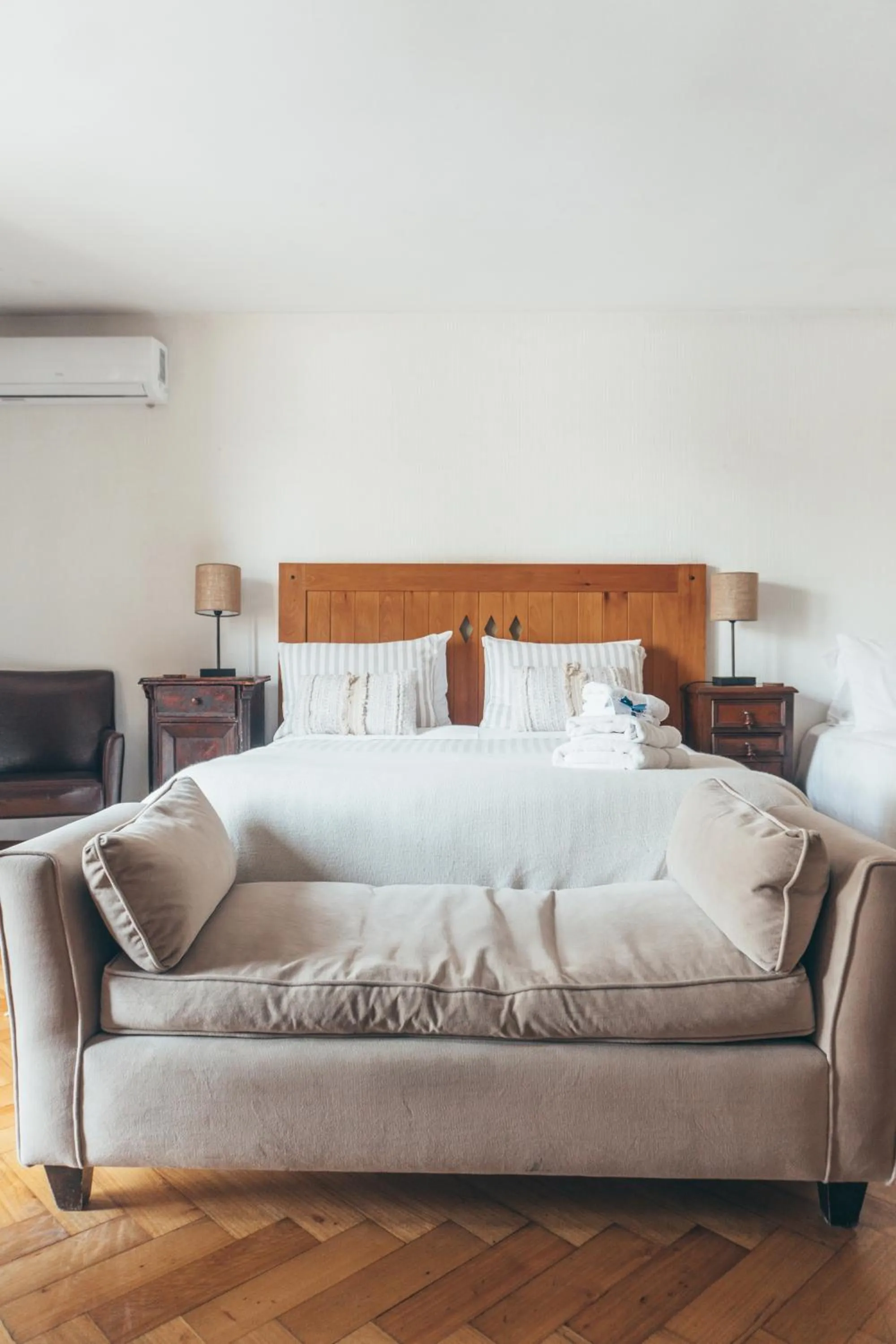 Bedroom, Bed in Casa Arrayán