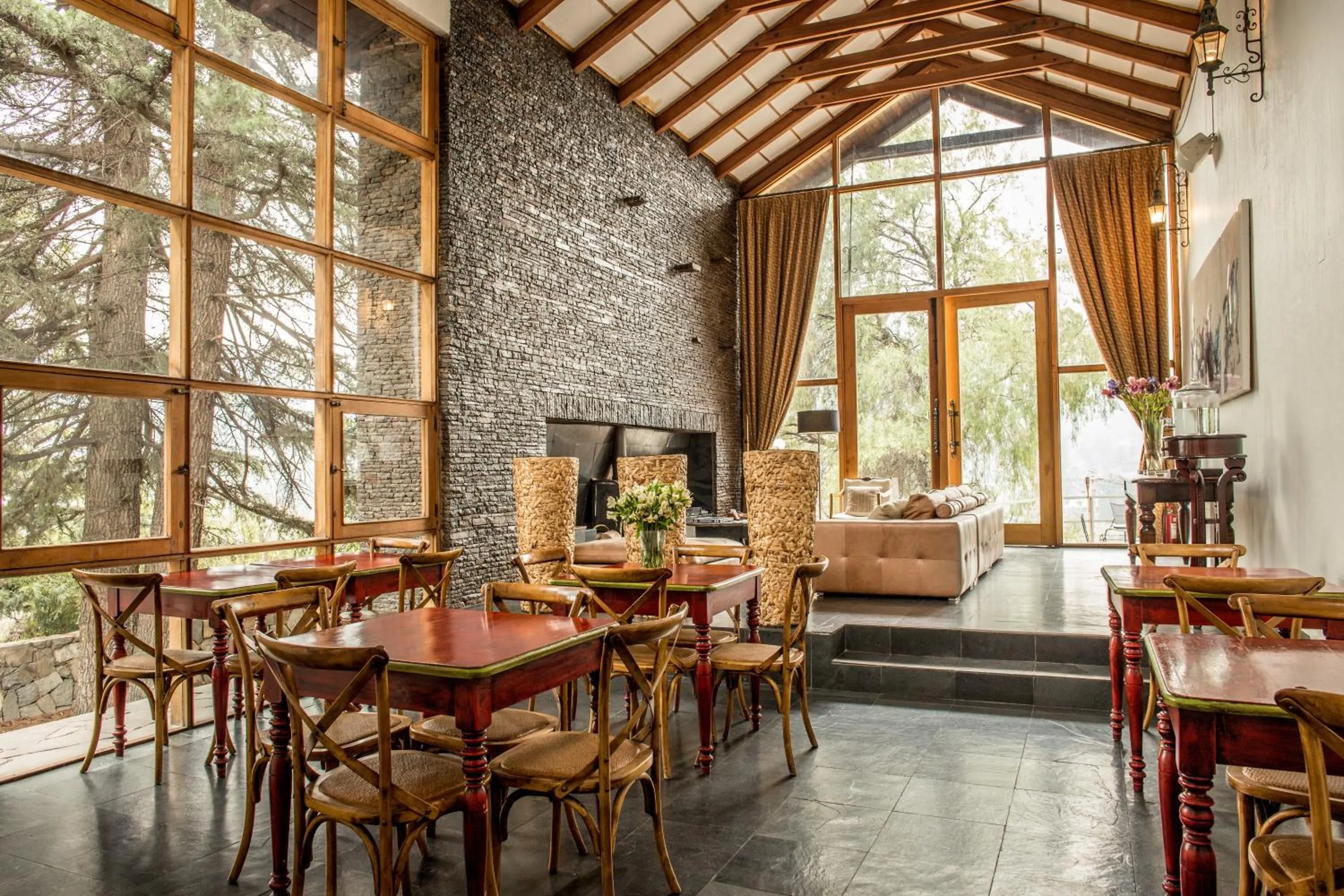 Dining area in Casa Arrayán