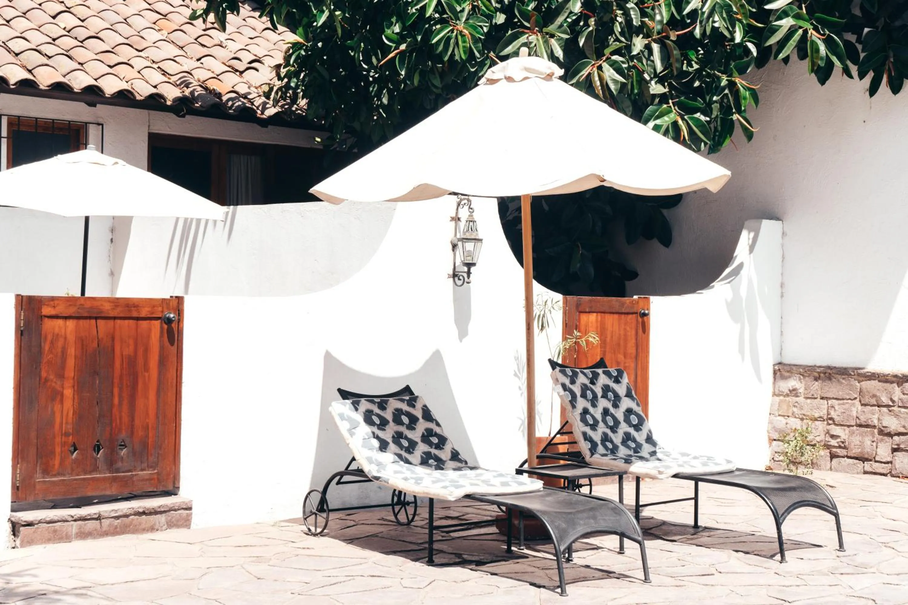 sunbed in Casa Arrayán