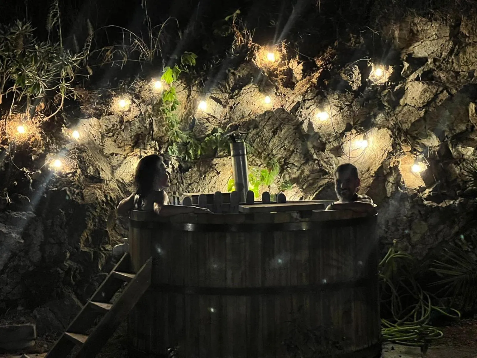 Hot Tub in Casa Arrayán