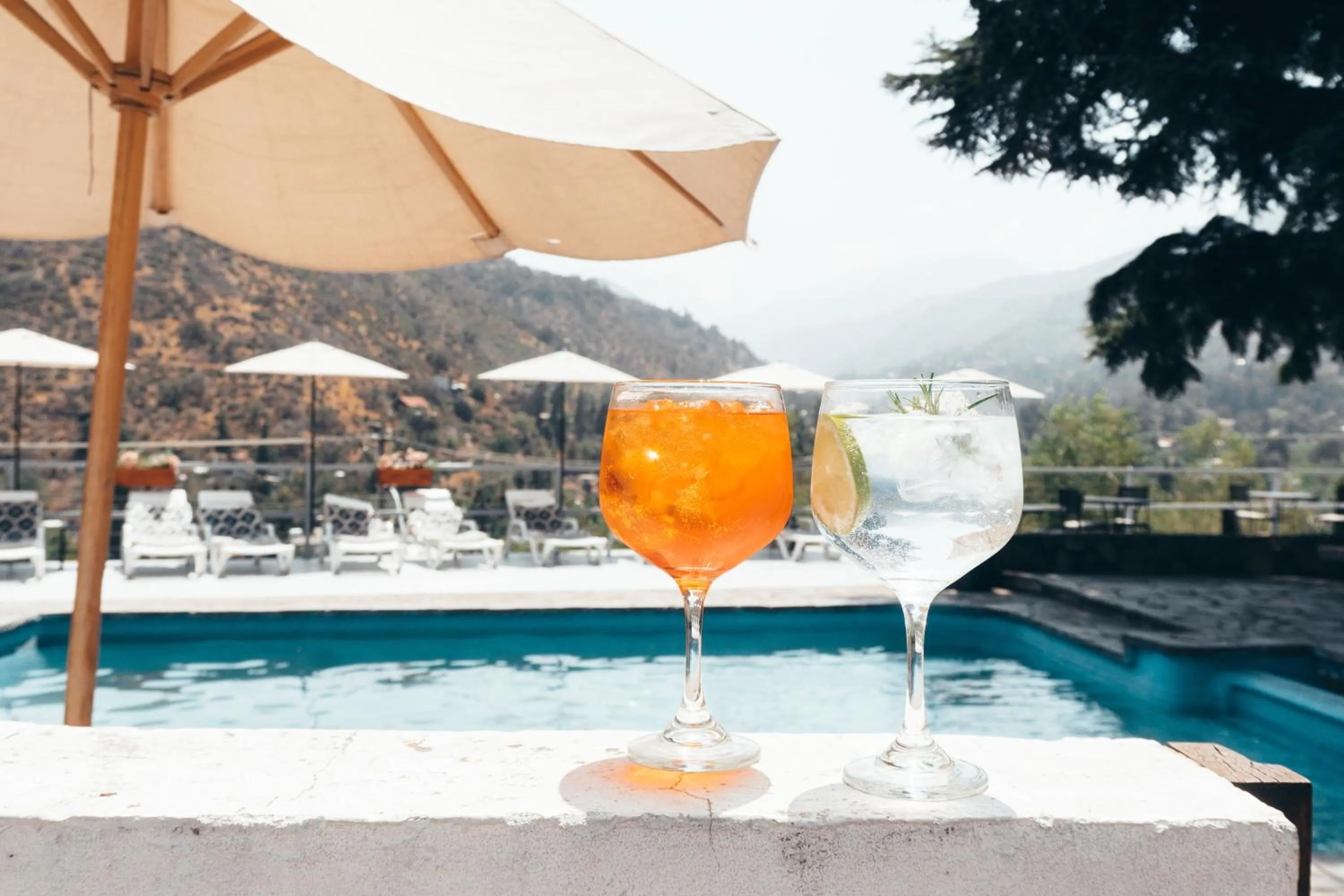 Food and drinks in Casa Arrayán