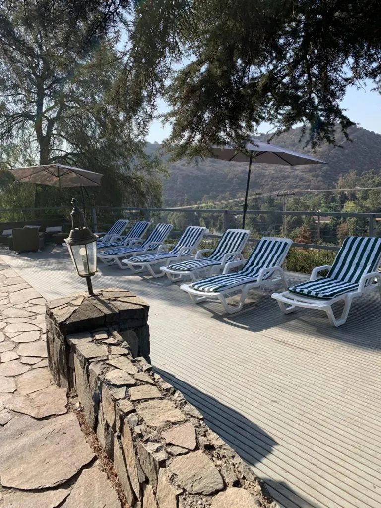 Patio in Casa Arrayán