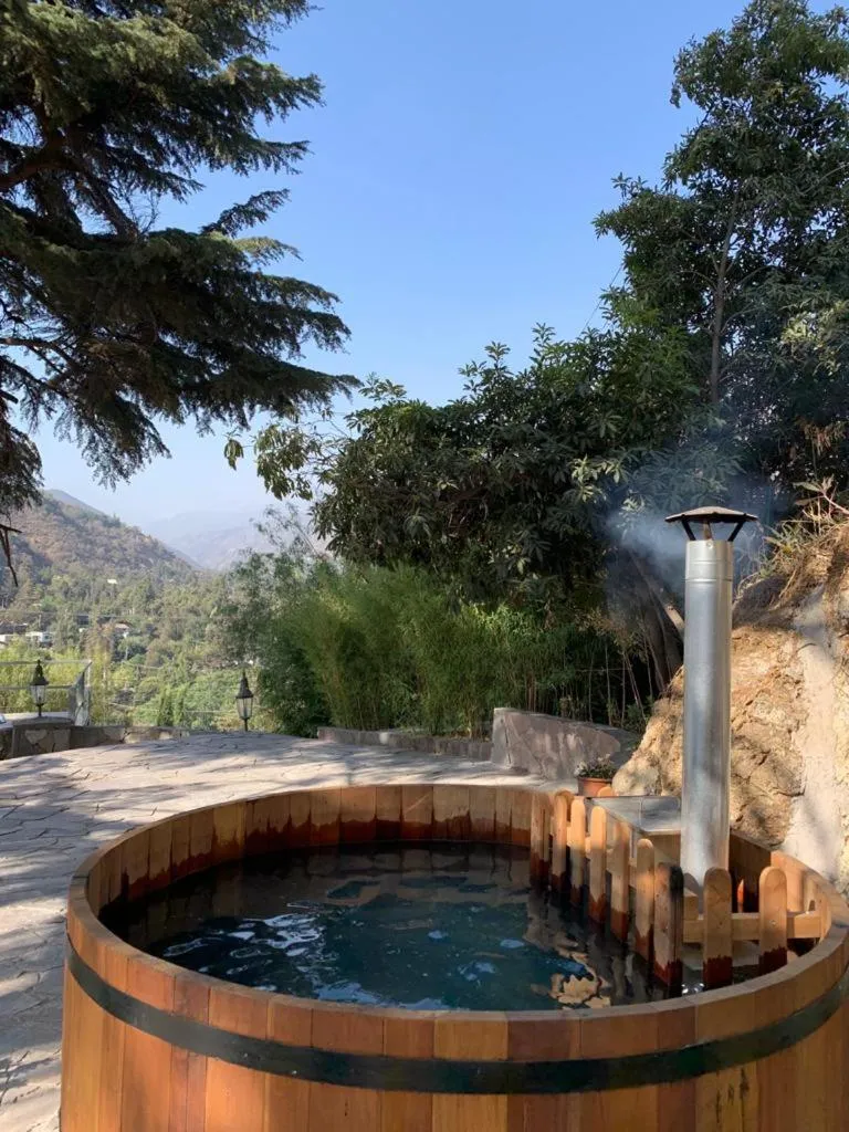 Hot Tub in Casa Arrayán