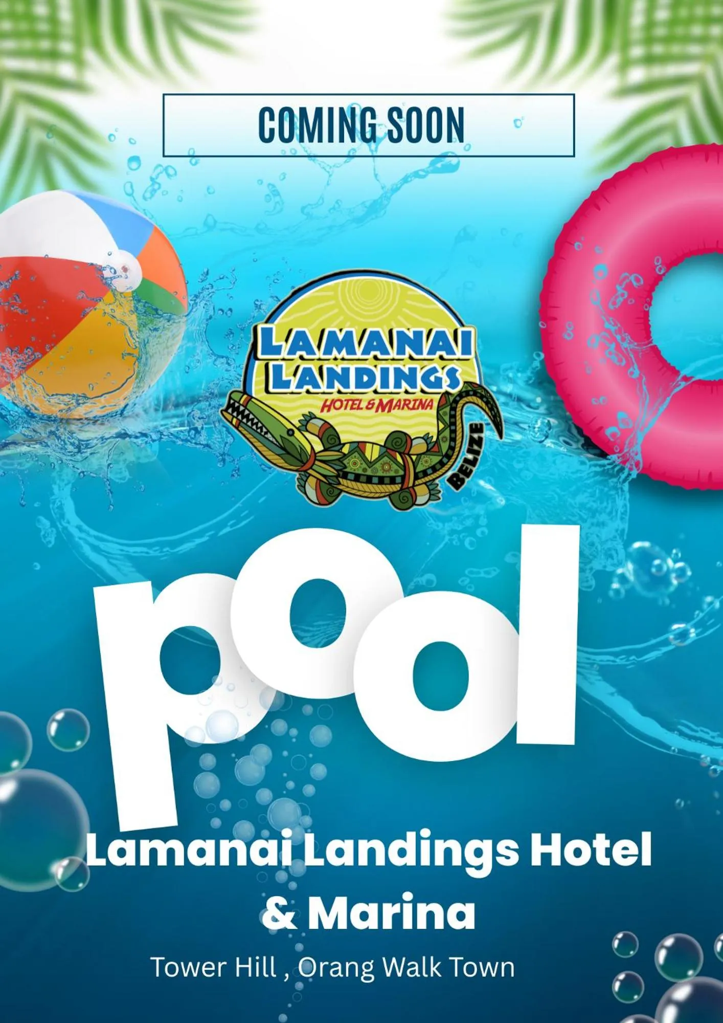 Property logo or sign in Lamanai Hotel & Marina