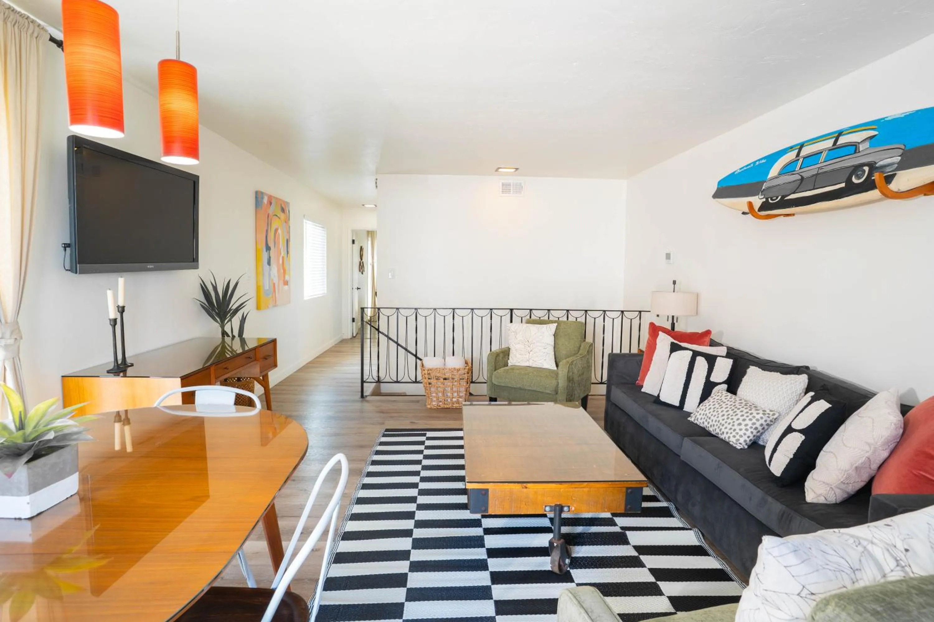 Living room in Beachwalk Villas