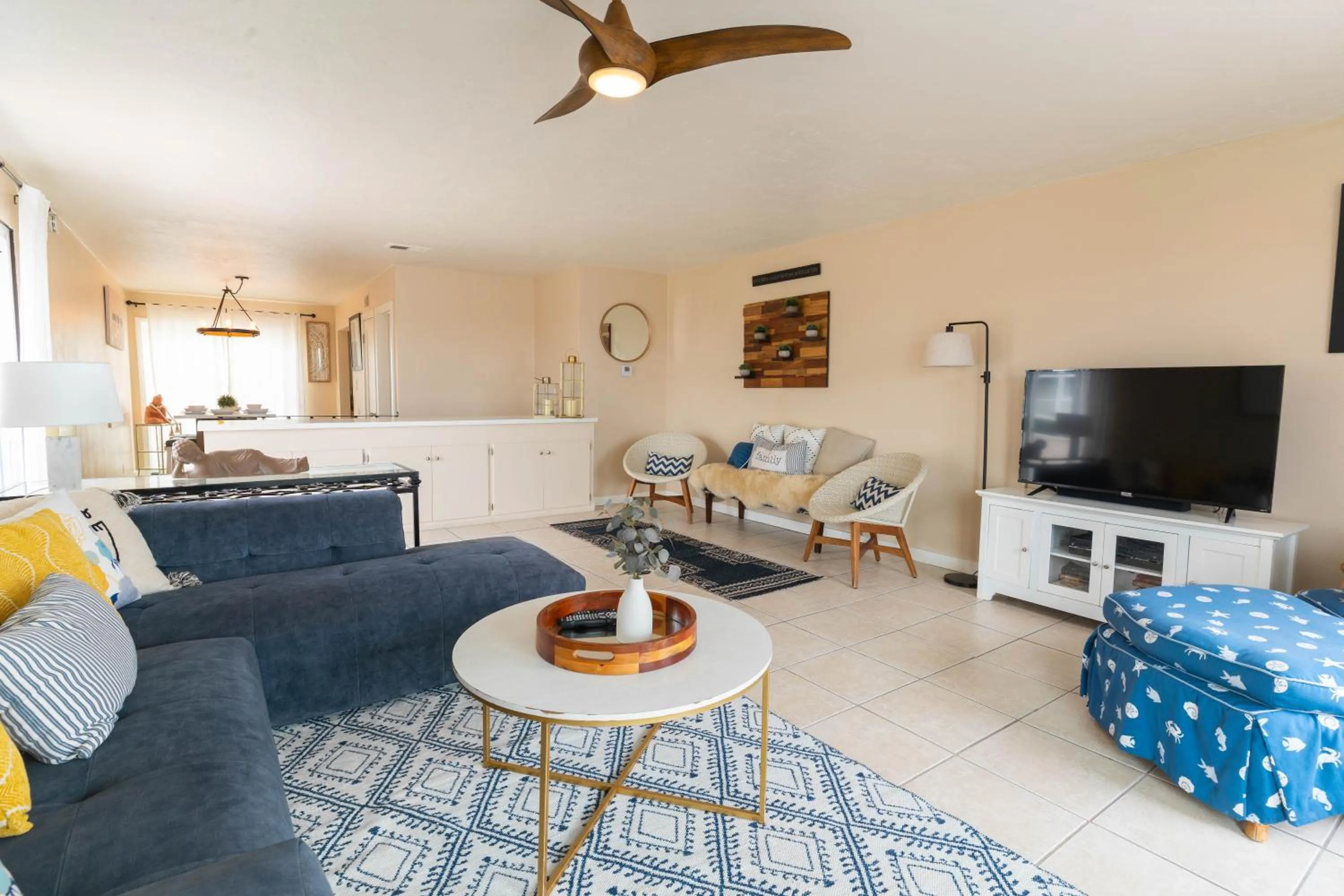 Living room in Beachwalk Villas