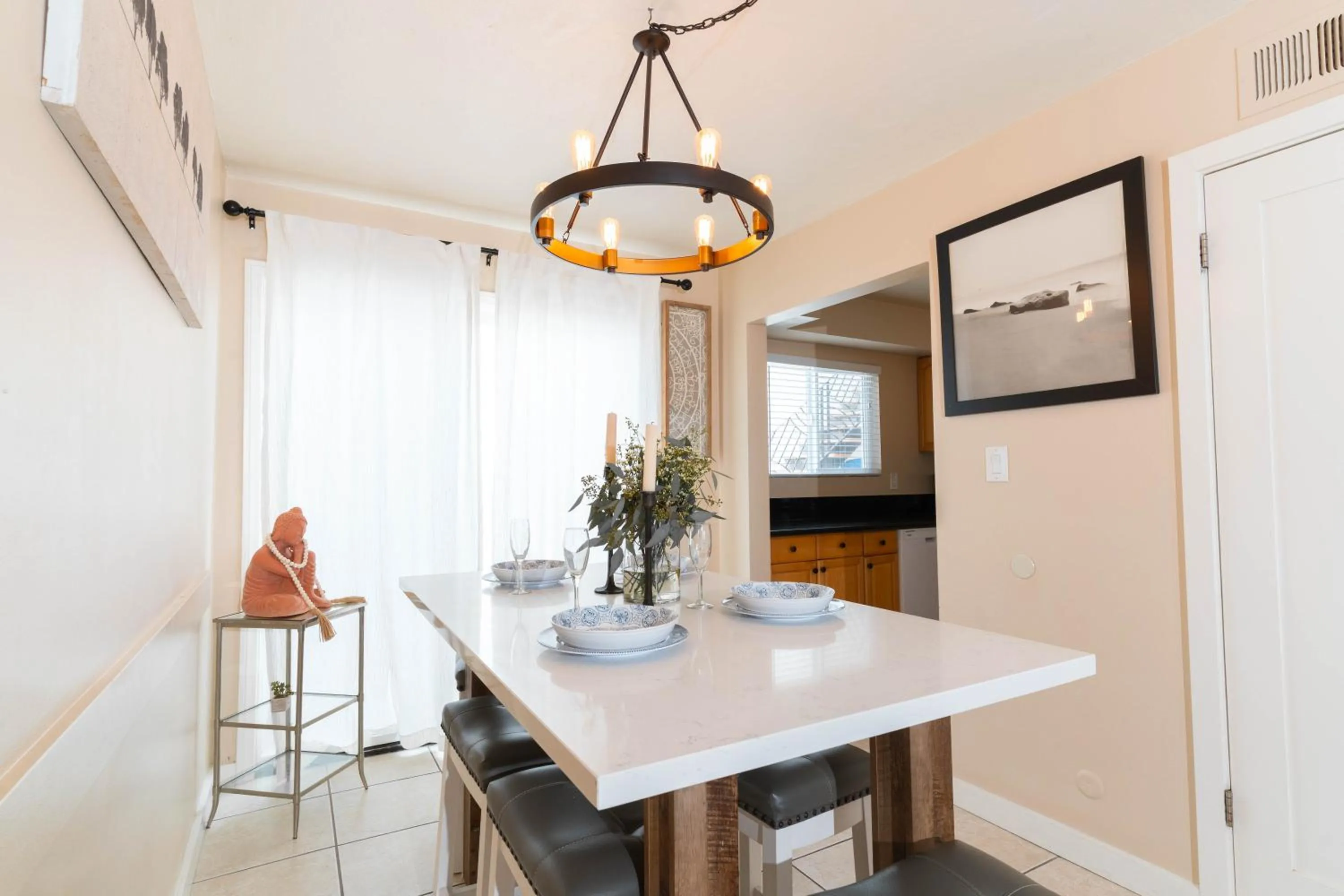 Dining area in Beachwalk Villas