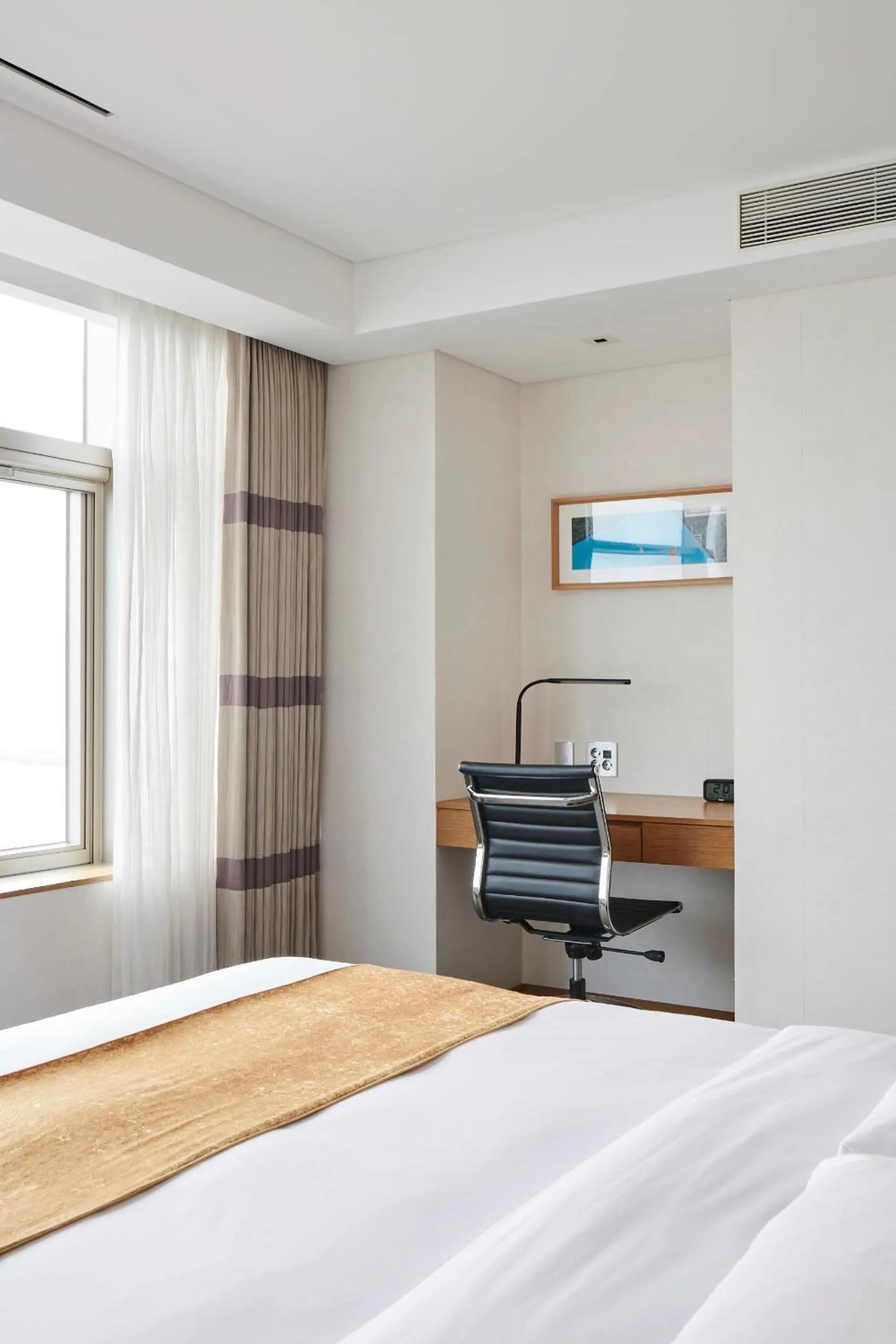 Bed in Lahan Hotel Pohang