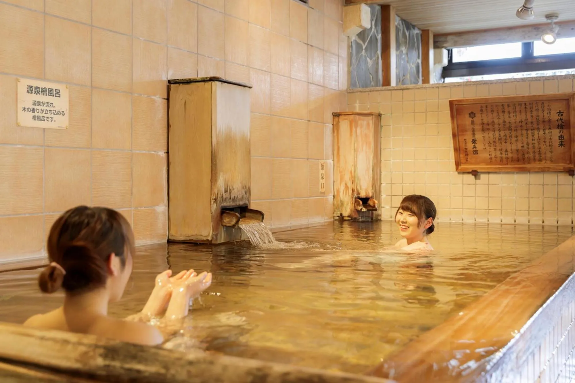 Hot Spring Bath in Aishinkan