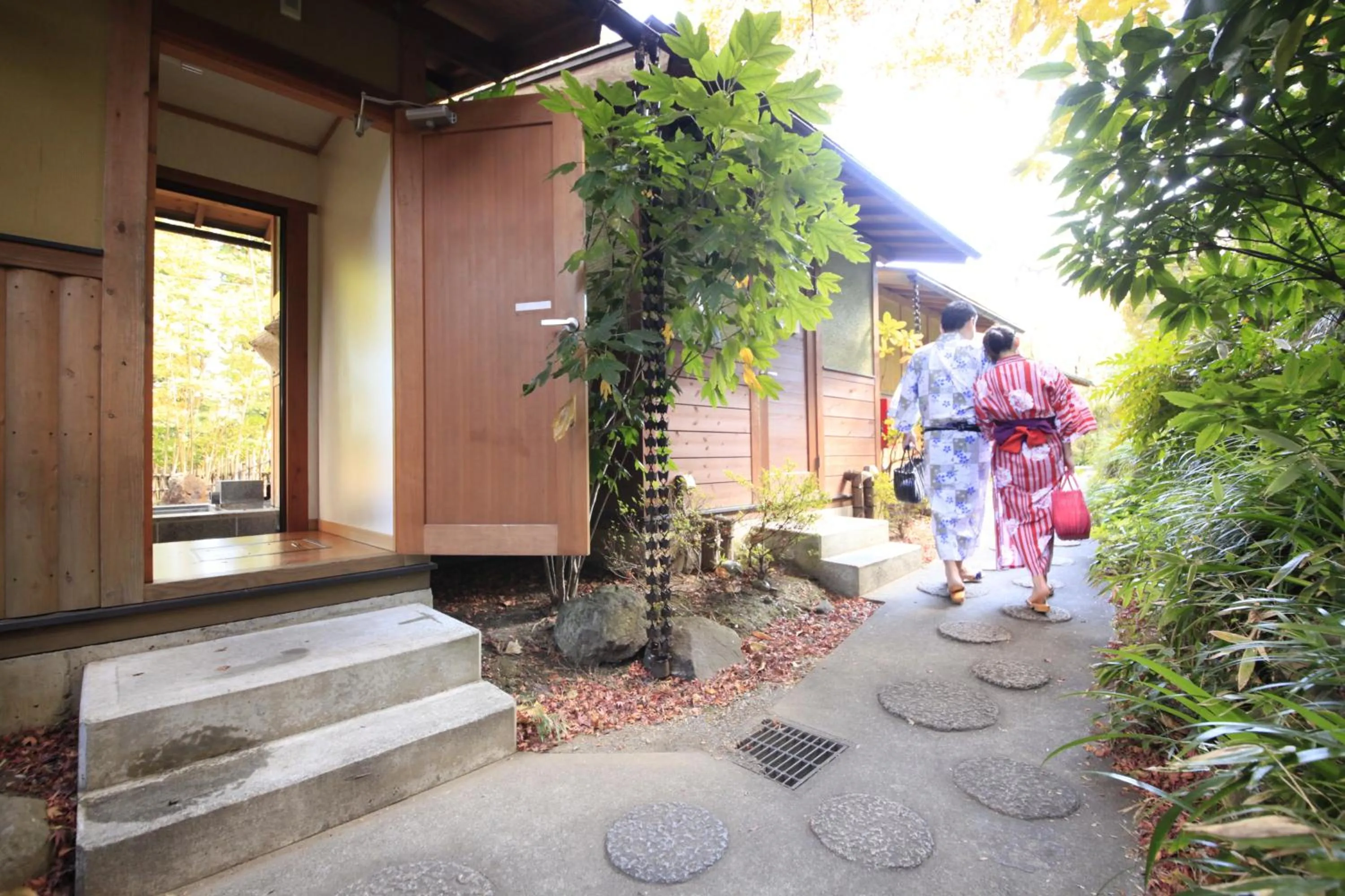 Garden in Yutorelo-an