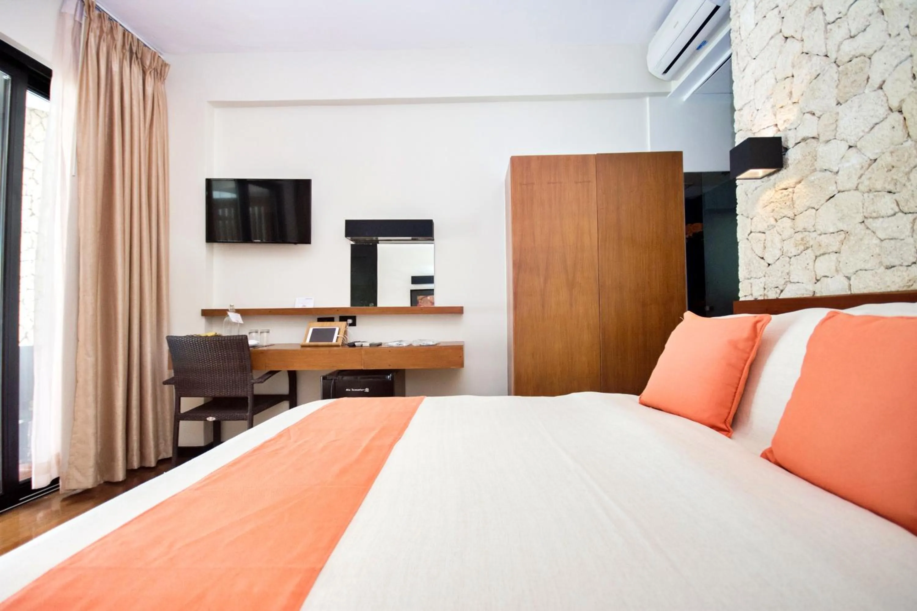 Bedroom, Bed in WaterColors Boracay Dive Resort