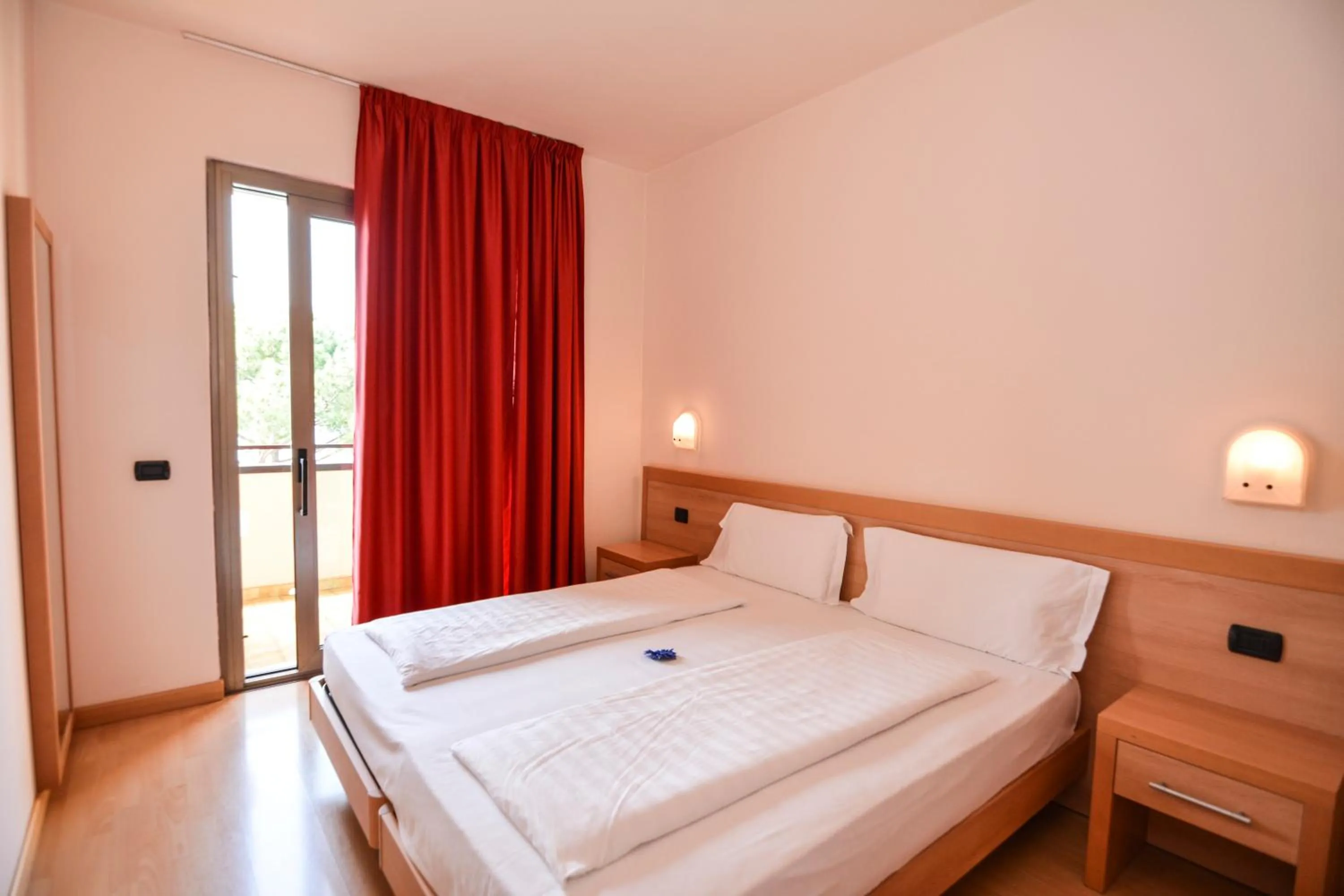 Bedroom, Bed in Residence Lido Hotel