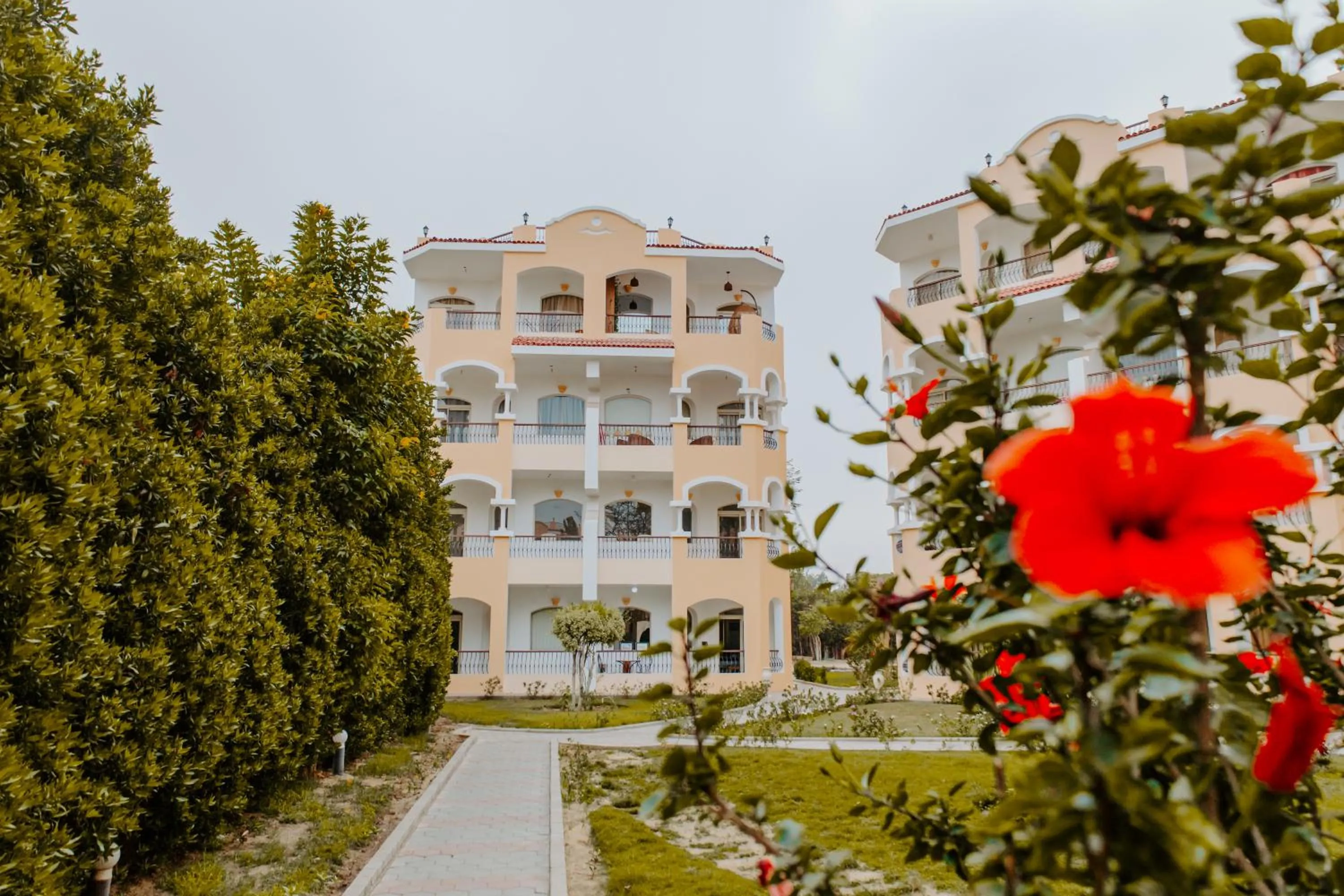 Property building in Aton Suites Luxor Resort East Bank Nile View