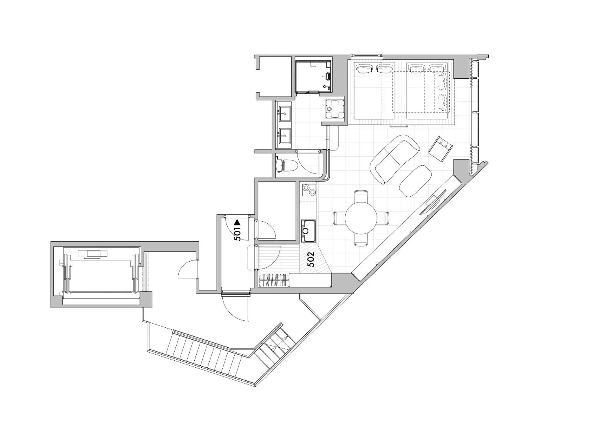 Floor plan in illi Amu Shimokitazawa