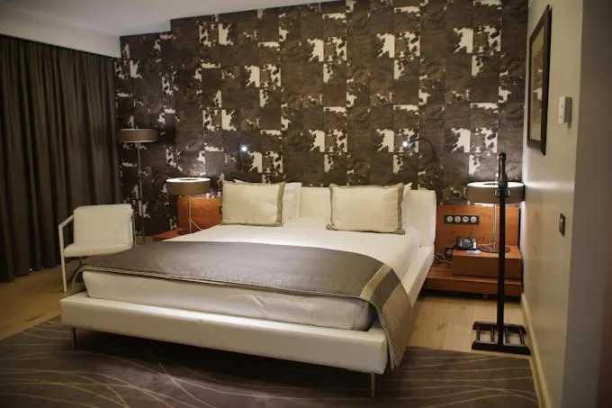 Bed in Hotel El Aurassi