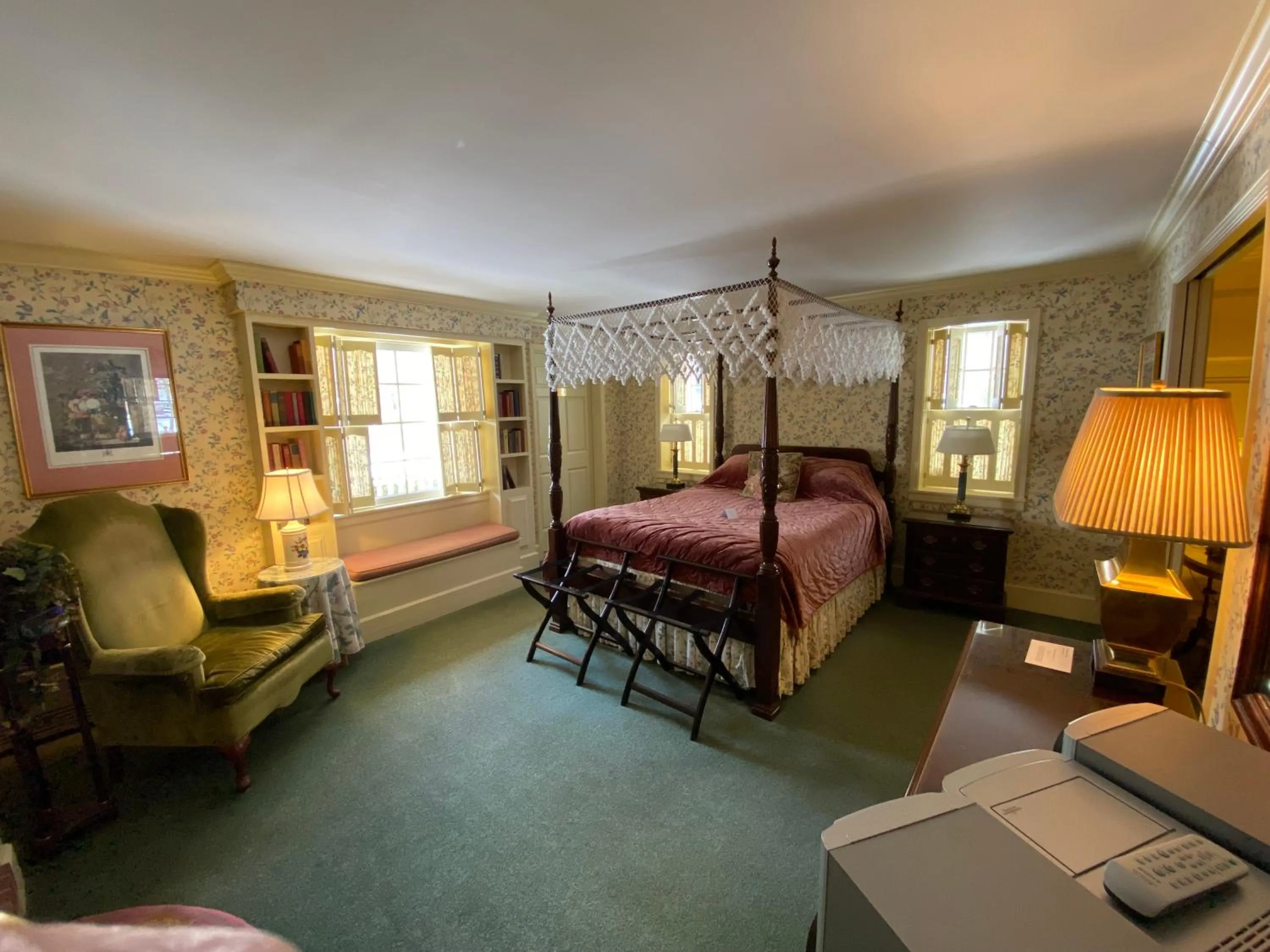 Bedroom, Bed in Asa Ransom House