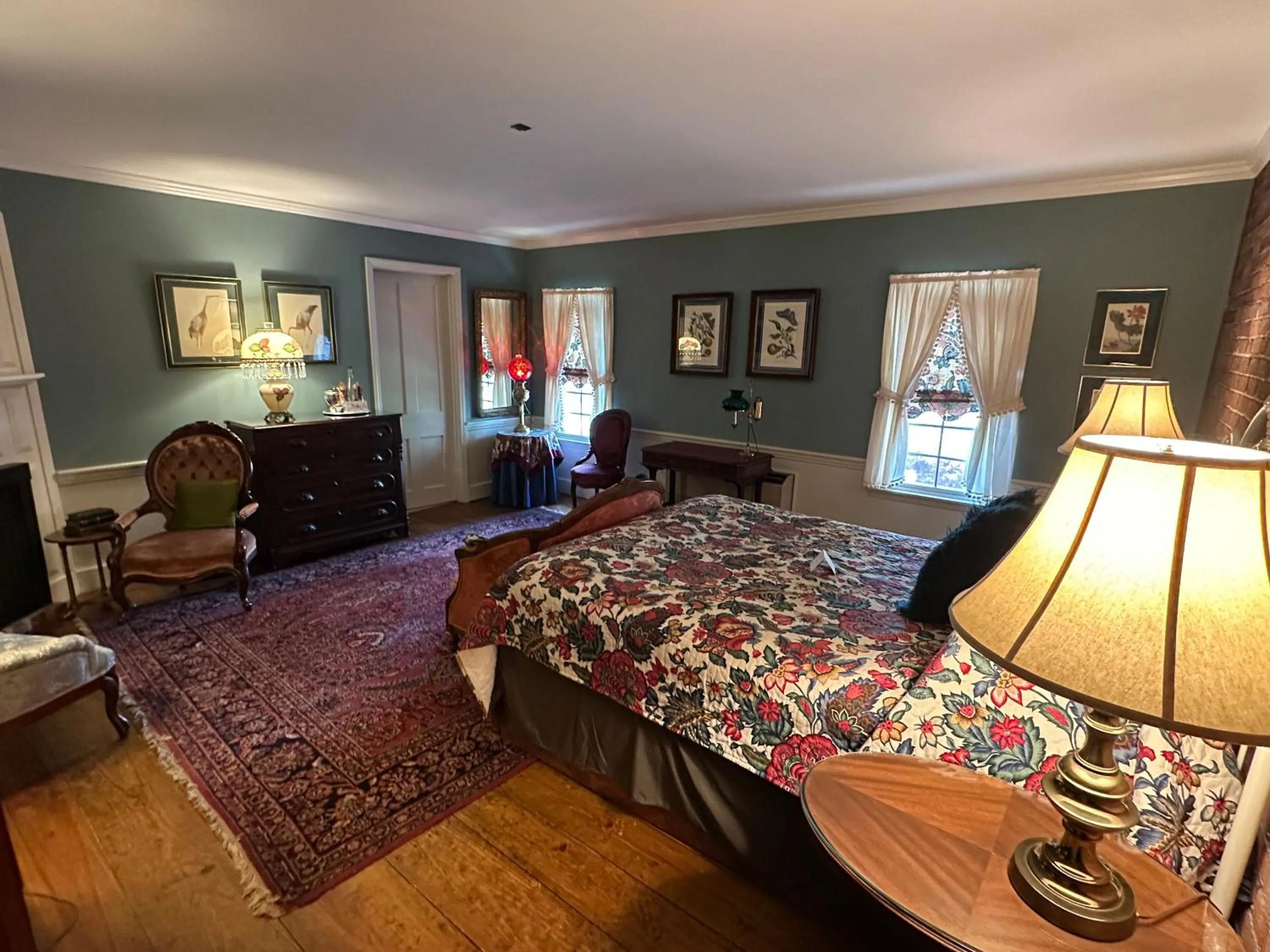 Bed in Asa Ransom House