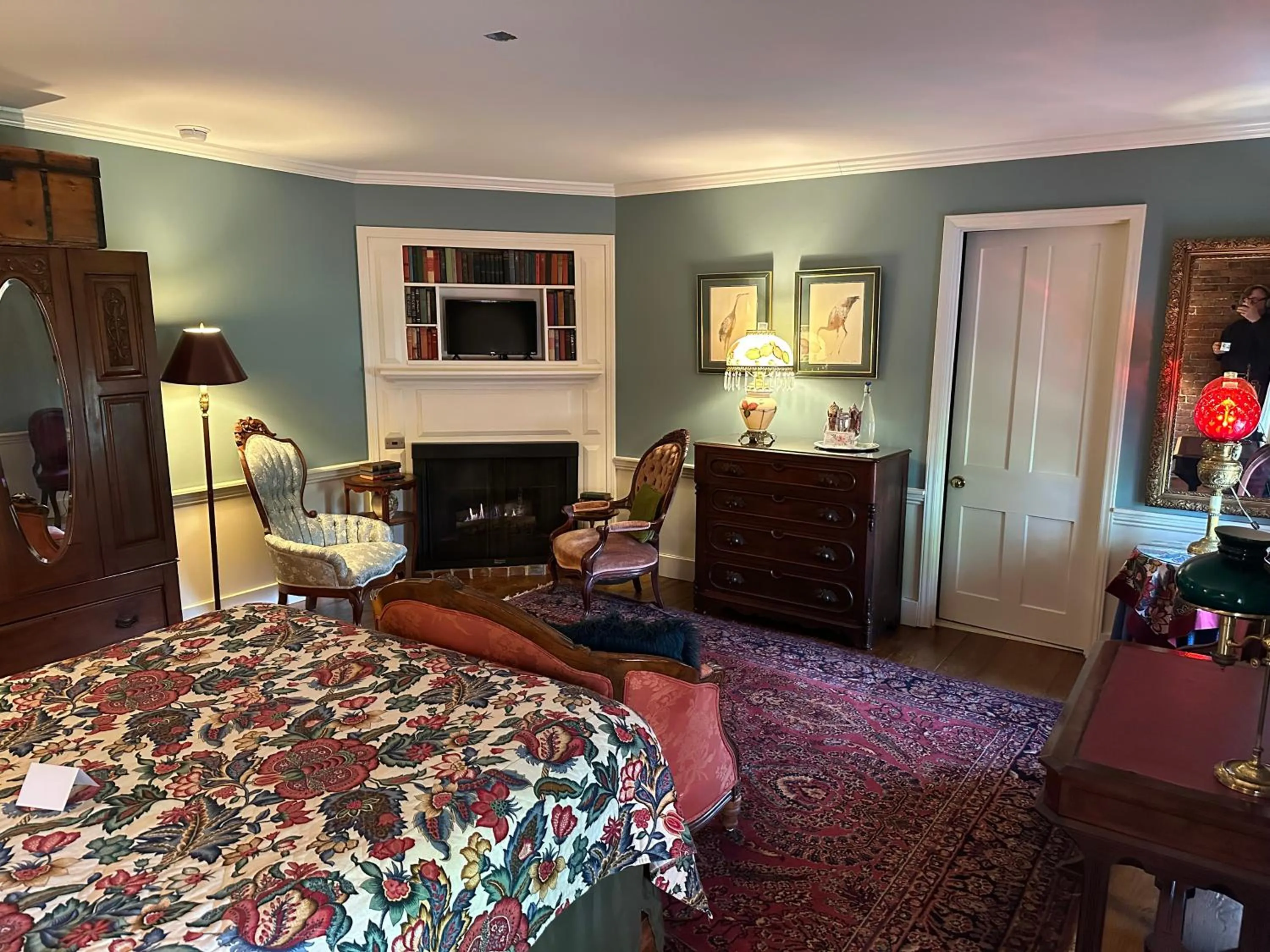 Bedroom, Bed in Asa Ransom House
