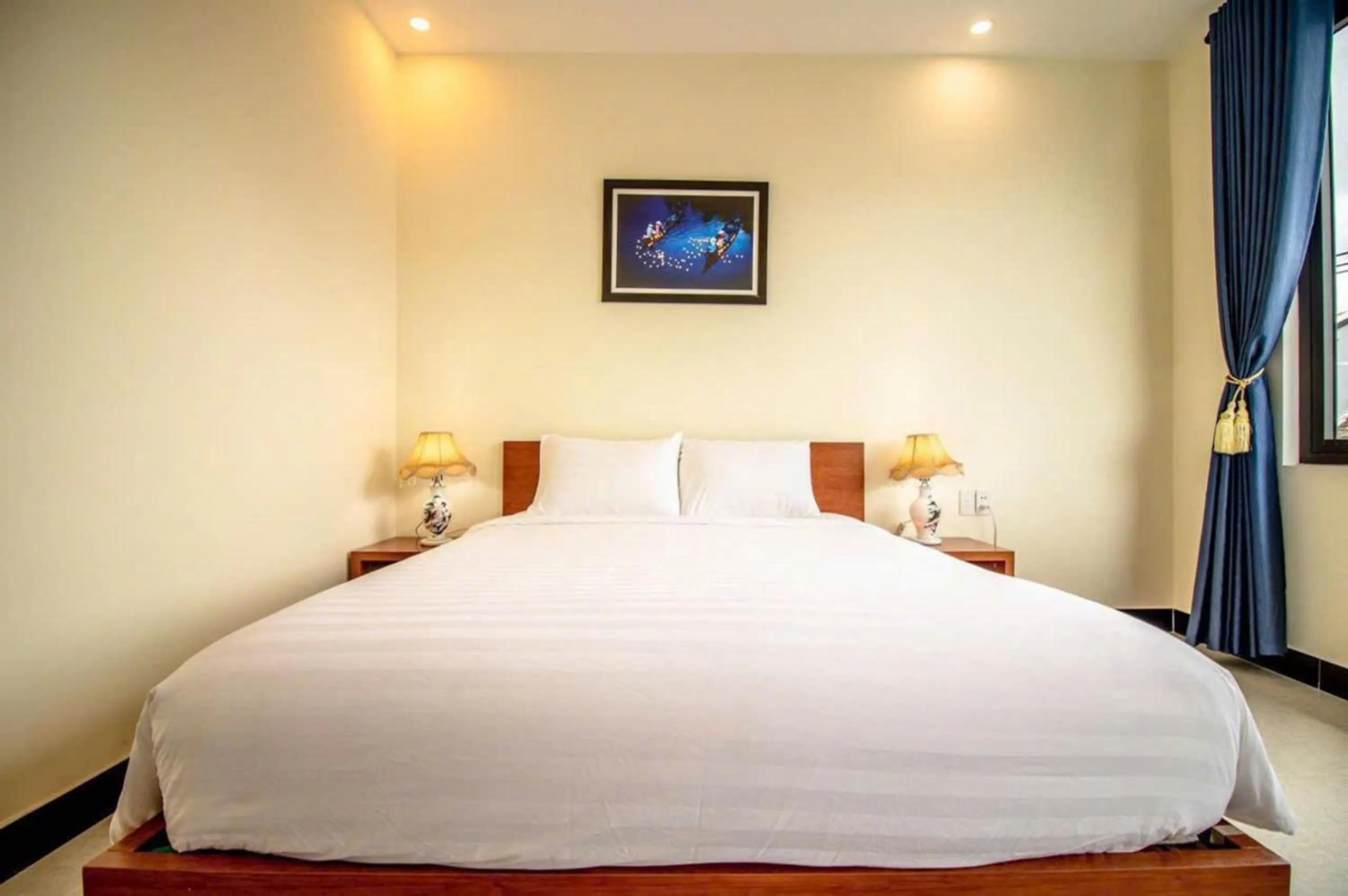 Bed in Gold Stone Hoi An Homestay