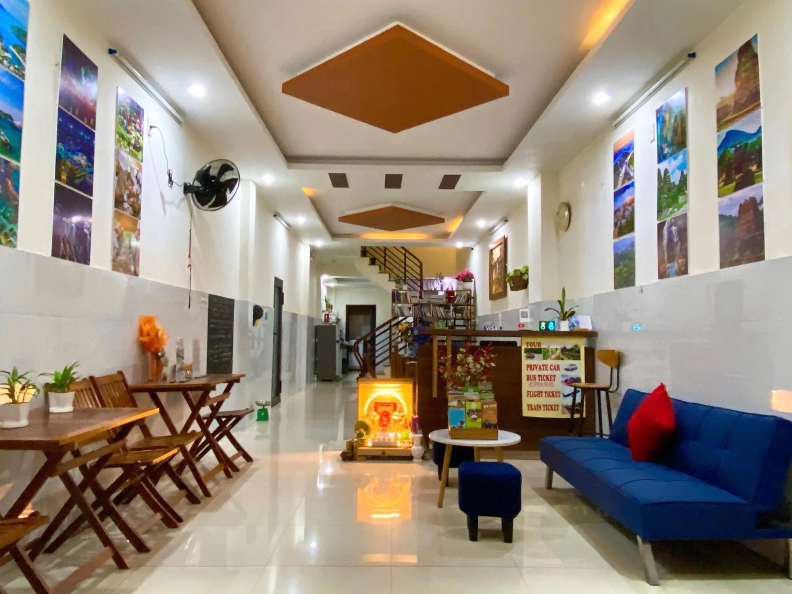 Living room in Gold Stone Hoi An Homestay