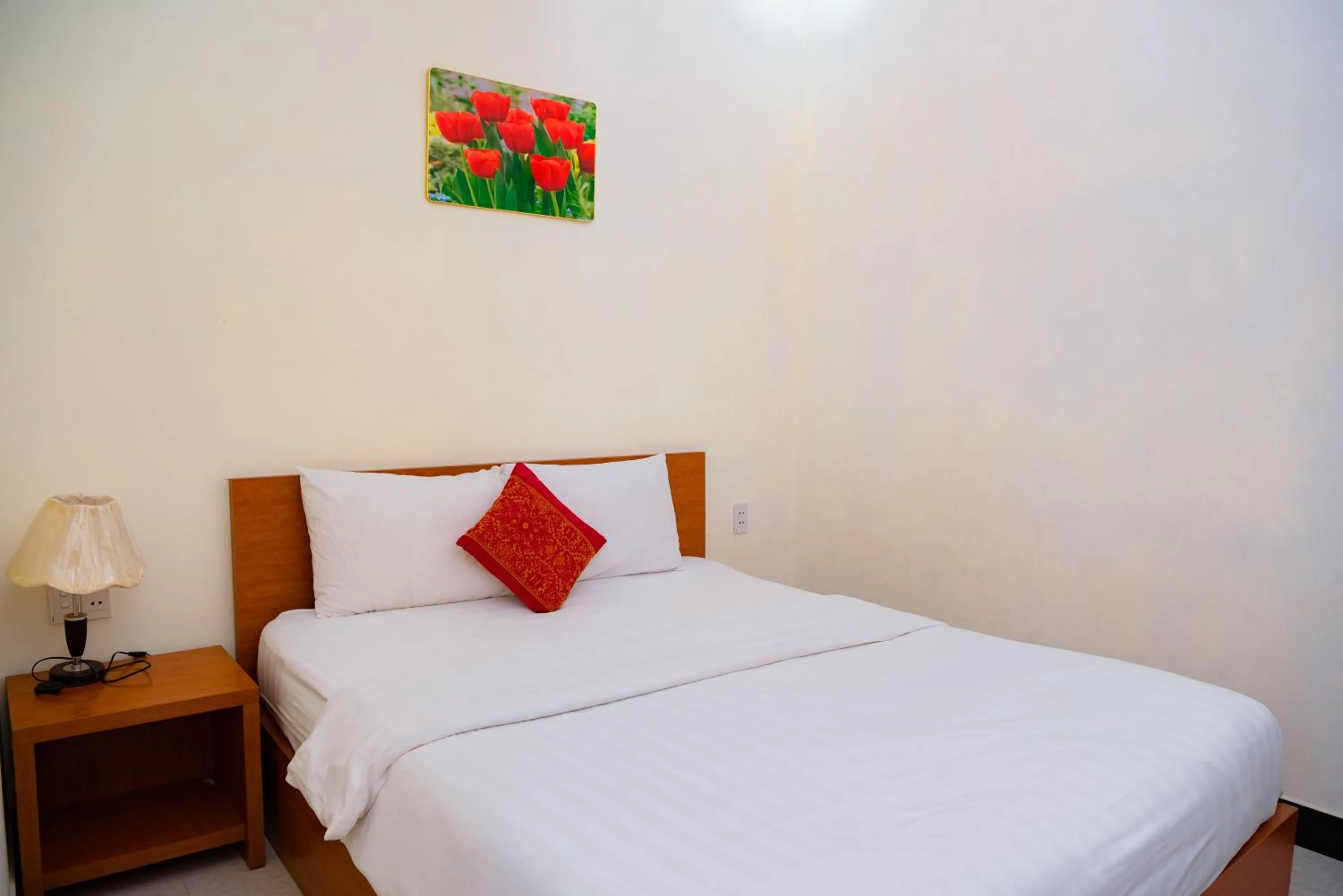 Bed in Gold Stone Hoi An Homestay