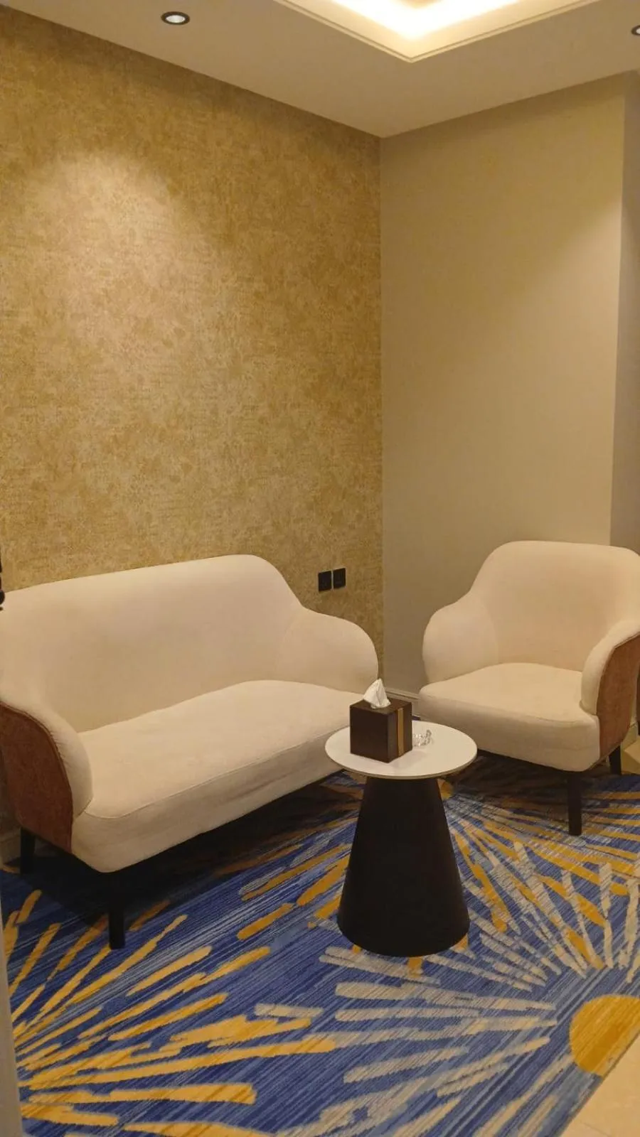 Seating area in XYZ Hotel Qurtoba