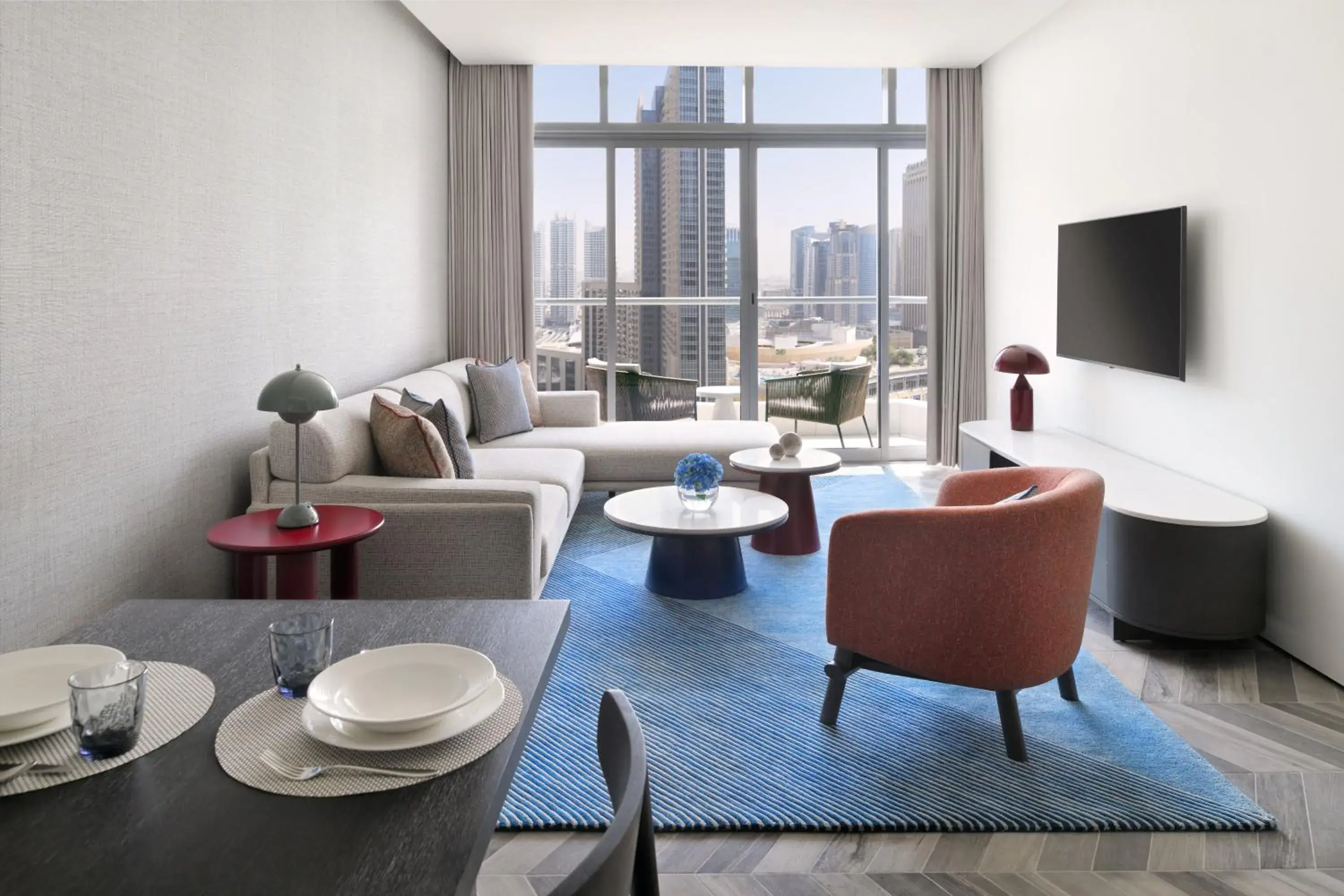 Three-Bedroom Residence with Balcony and Marina View in InterContinental Dubai Marina by IHG Three-Bedroom Residence with Balcony and Marina View in InterContinental Dubai Marina by IHG