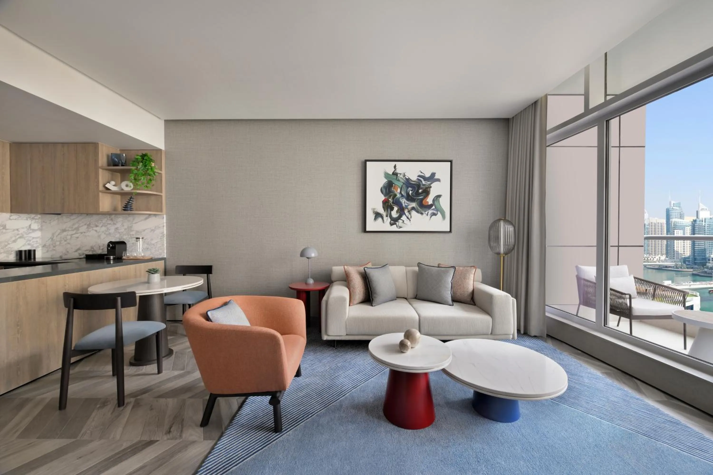 View (from property/room) in InterContinental Dubai Marina by IHG