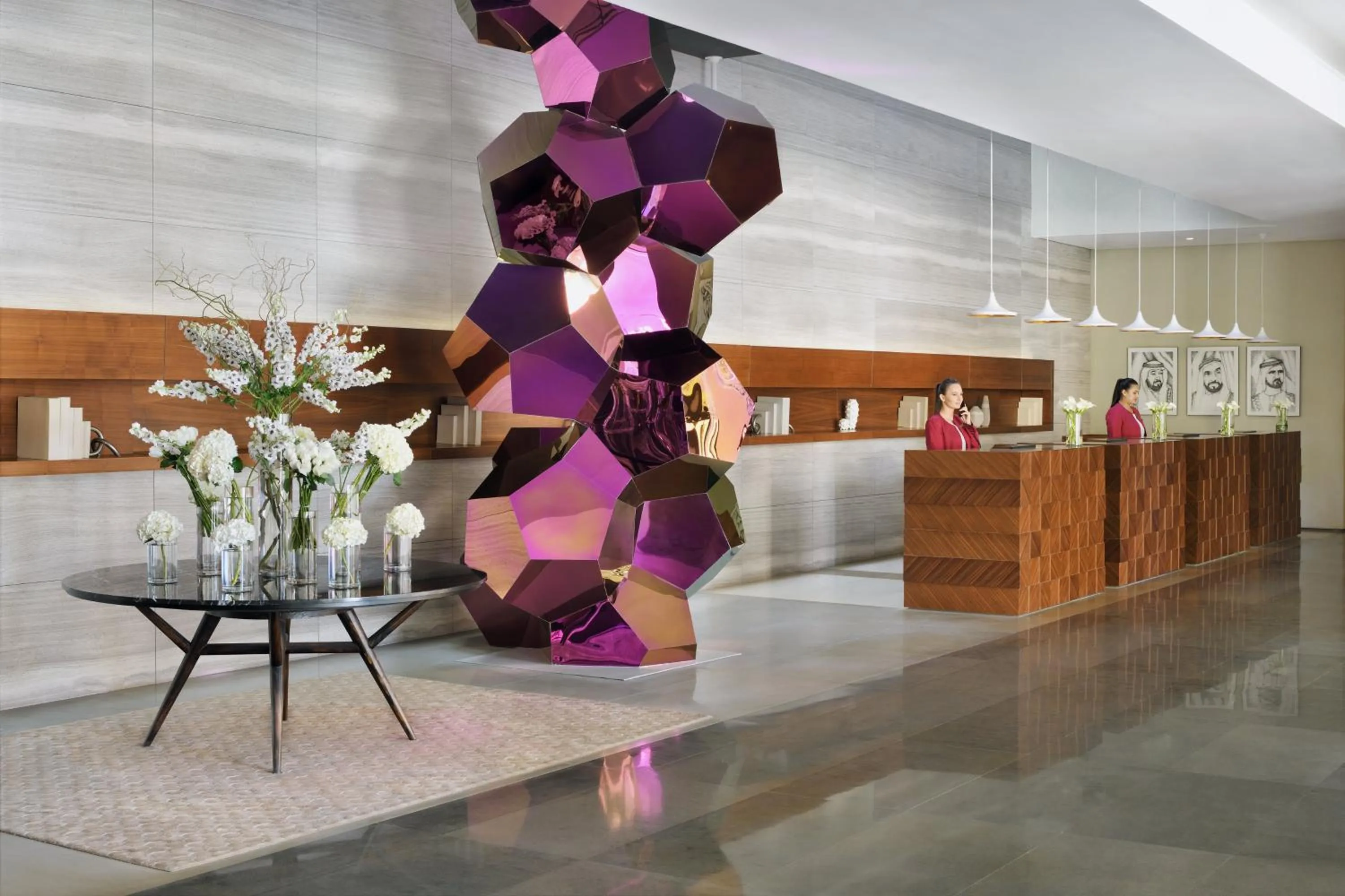 Property building in InterContinental Dubai Marina by IHG