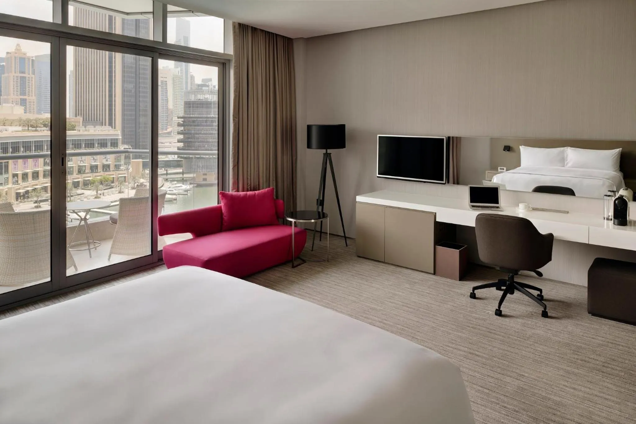 Photo of the whole room, Bed in InterContinental Dubai Marina by IHG
