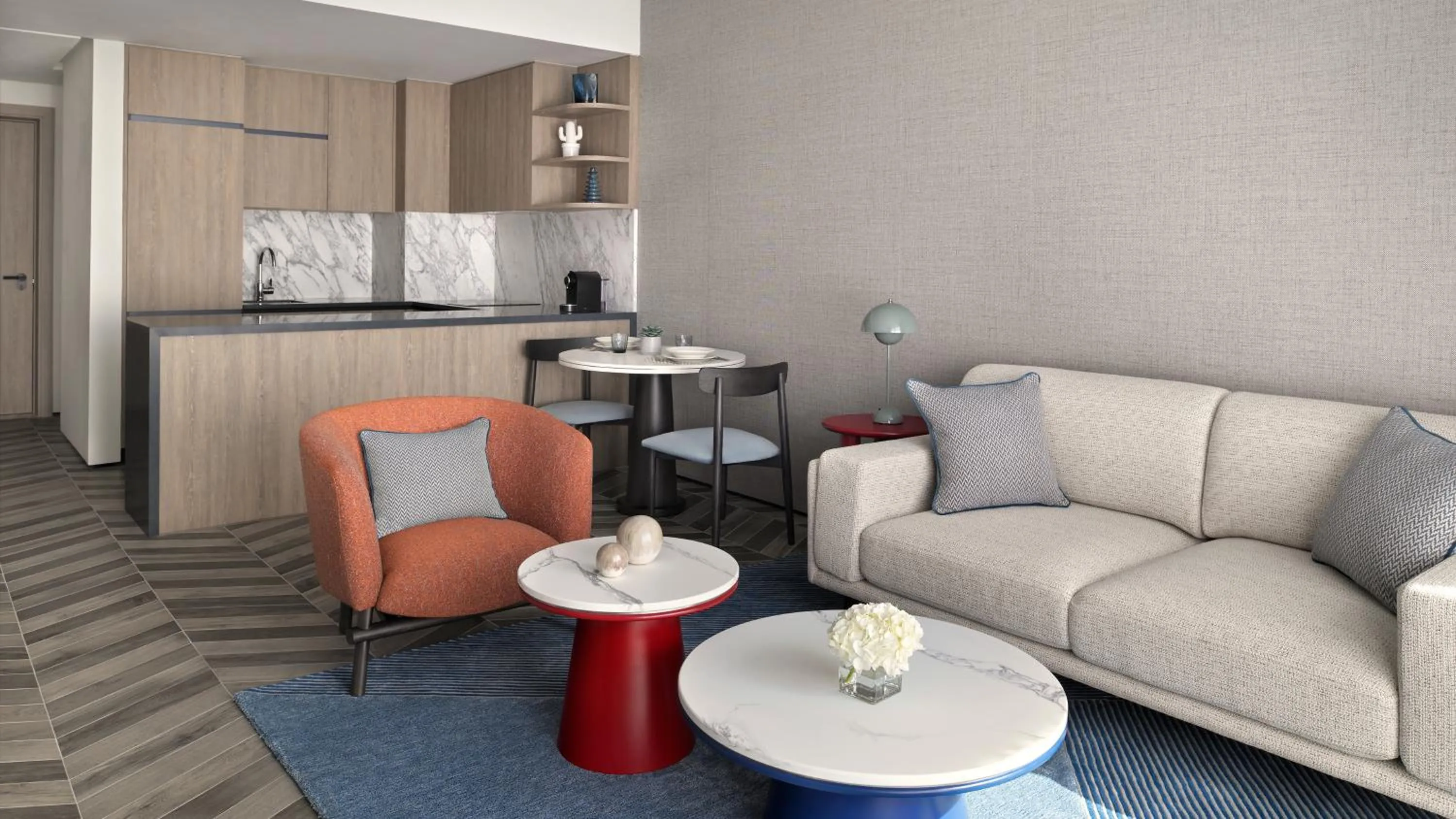 Kitchen or kitchenette in InterContinental Dubai Marina by IHG