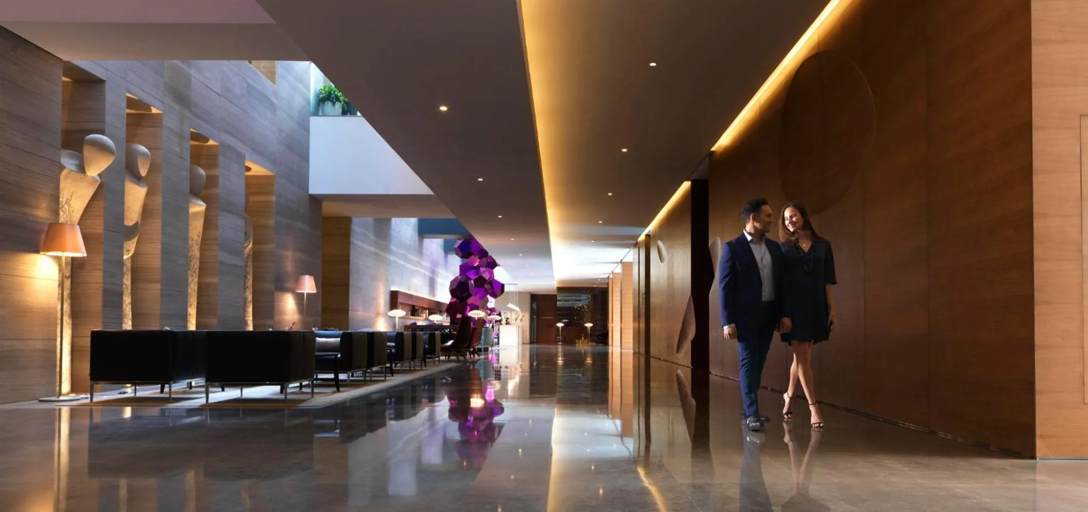 Property building in InterContinental Dubai Marina by IHG