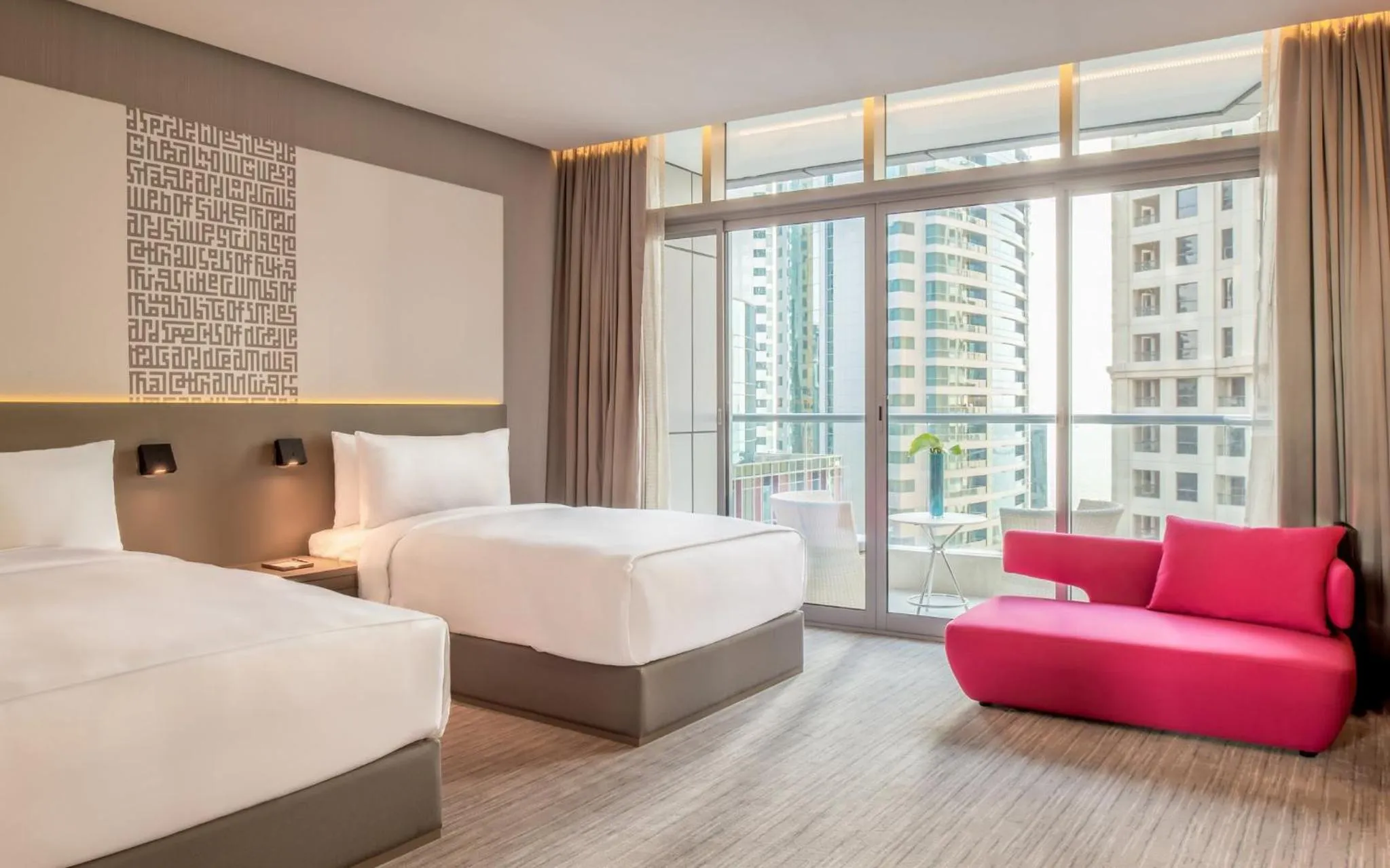 Photo of the whole room, Bed in InterContinental Dubai Marina by IHG