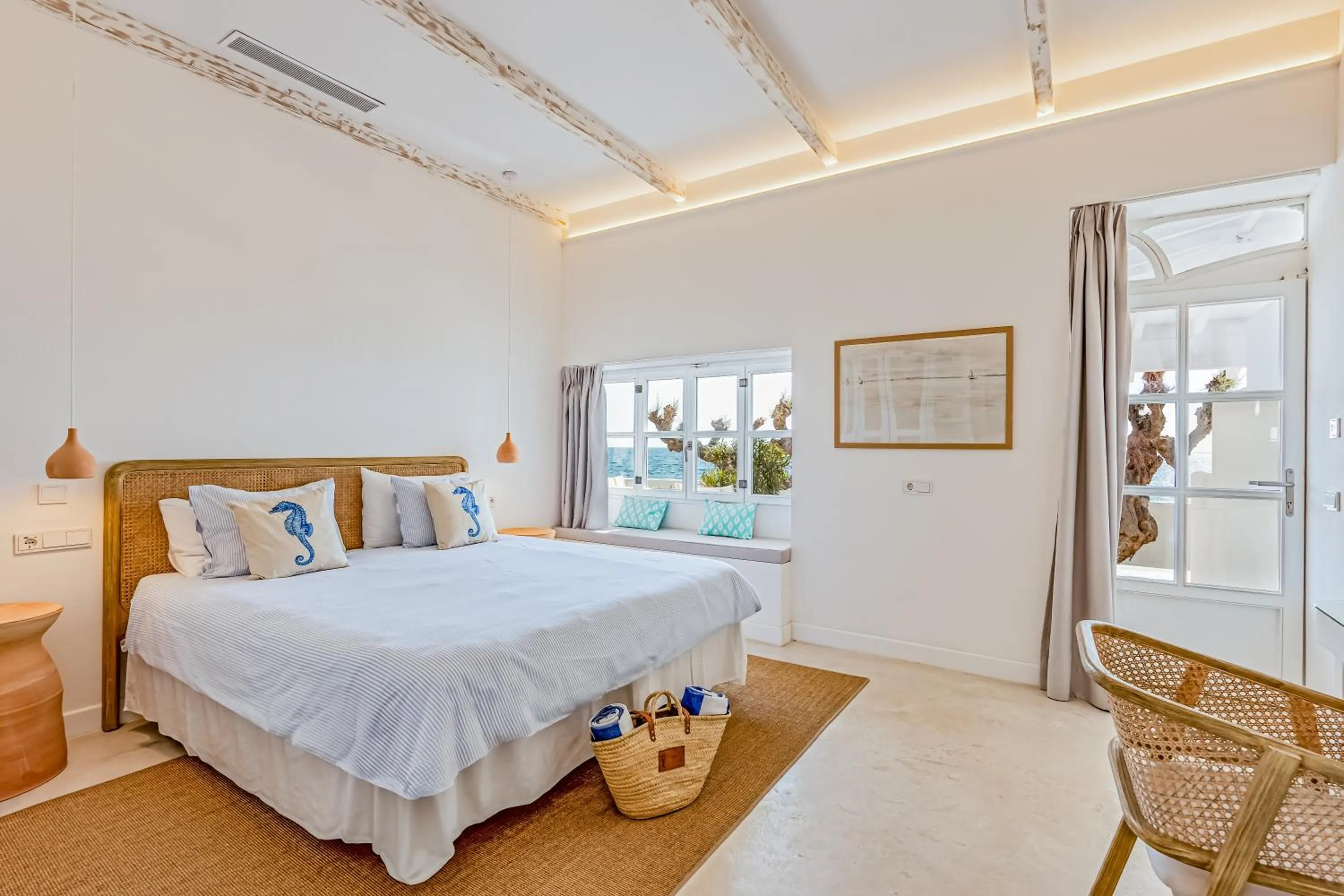 Photo of the whole room, Bed in The Sea Club