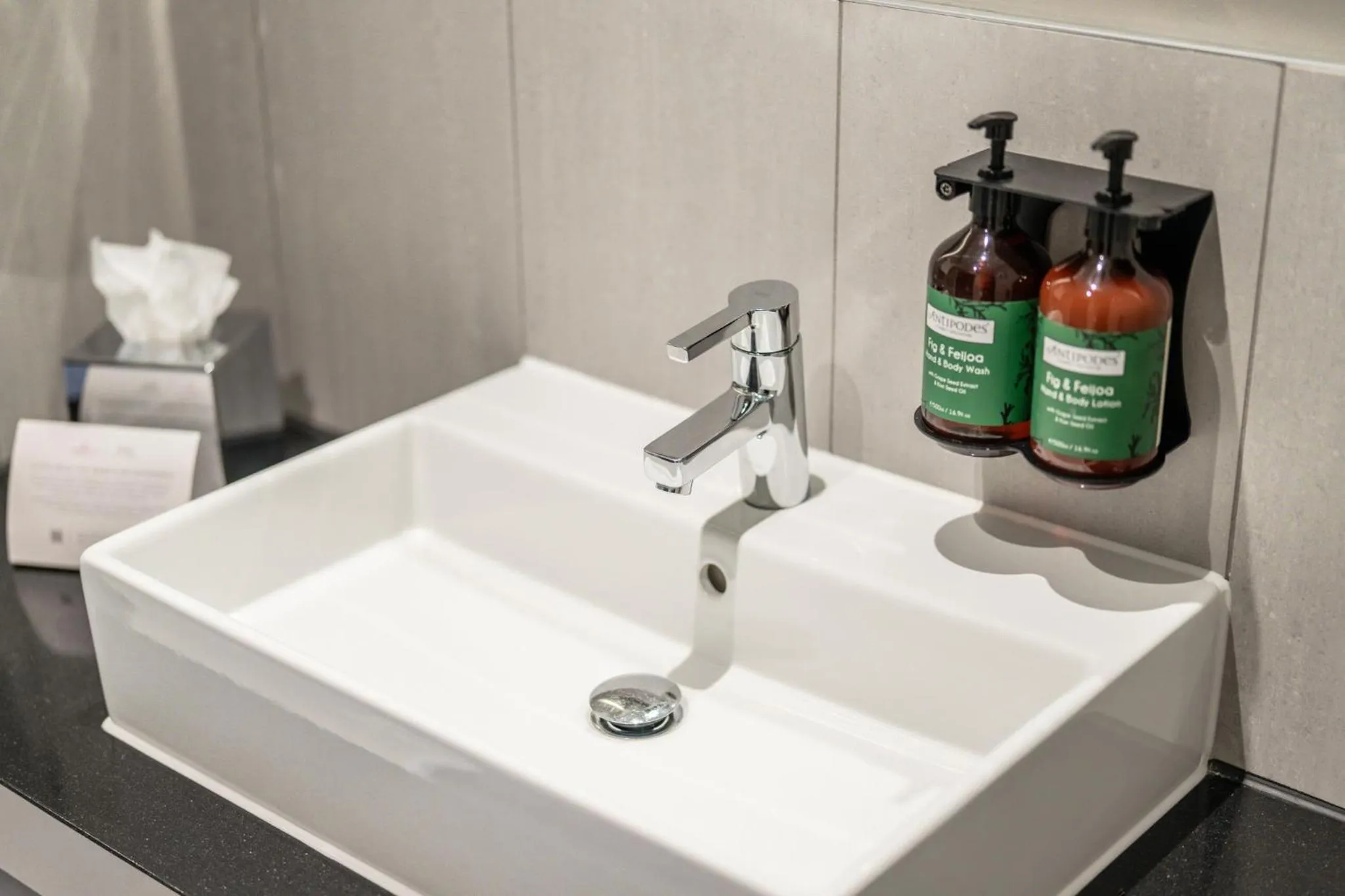 Bathroom in Crowne Plaza Aberdeen Airport by IHG