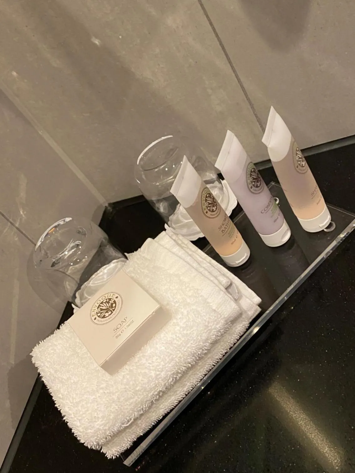 Bathroom in Crowne Plaza Aberdeen Airport by IHG