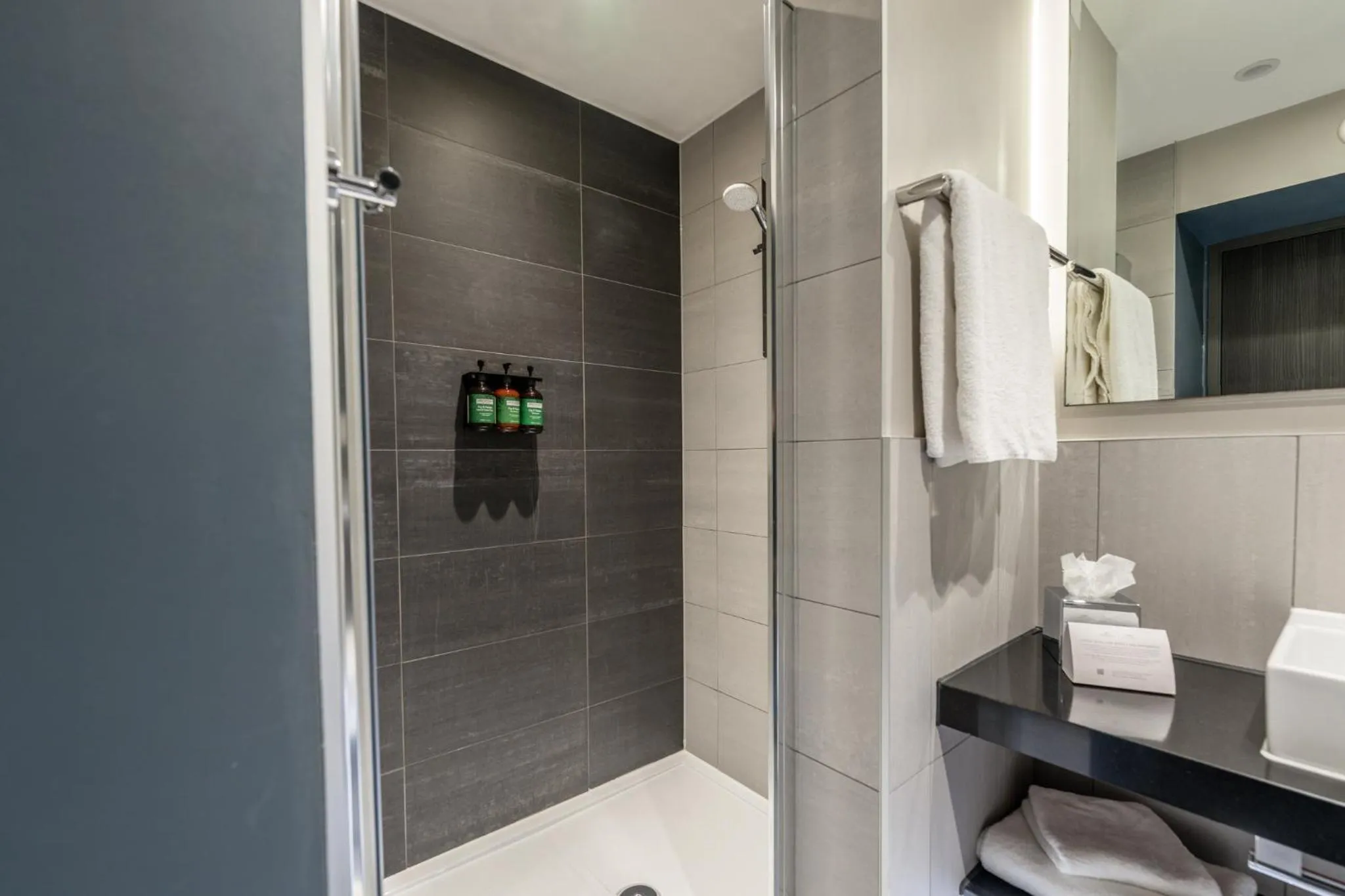 Bathroom in Crowne Plaza Aberdeen Airport by IHG