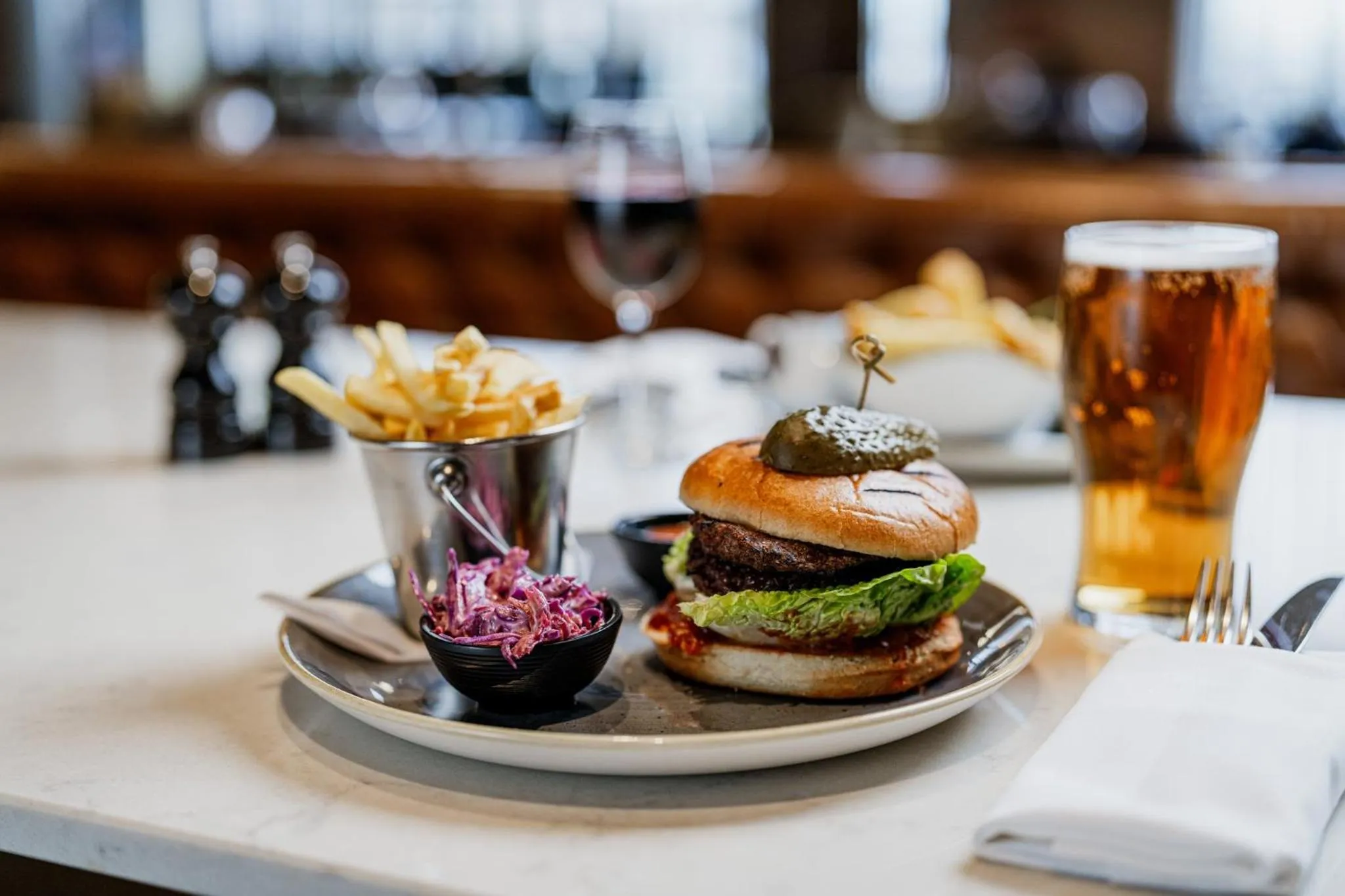 Restaurant/places to eat in Crowne Plaza Aberdeen Airport by IHG