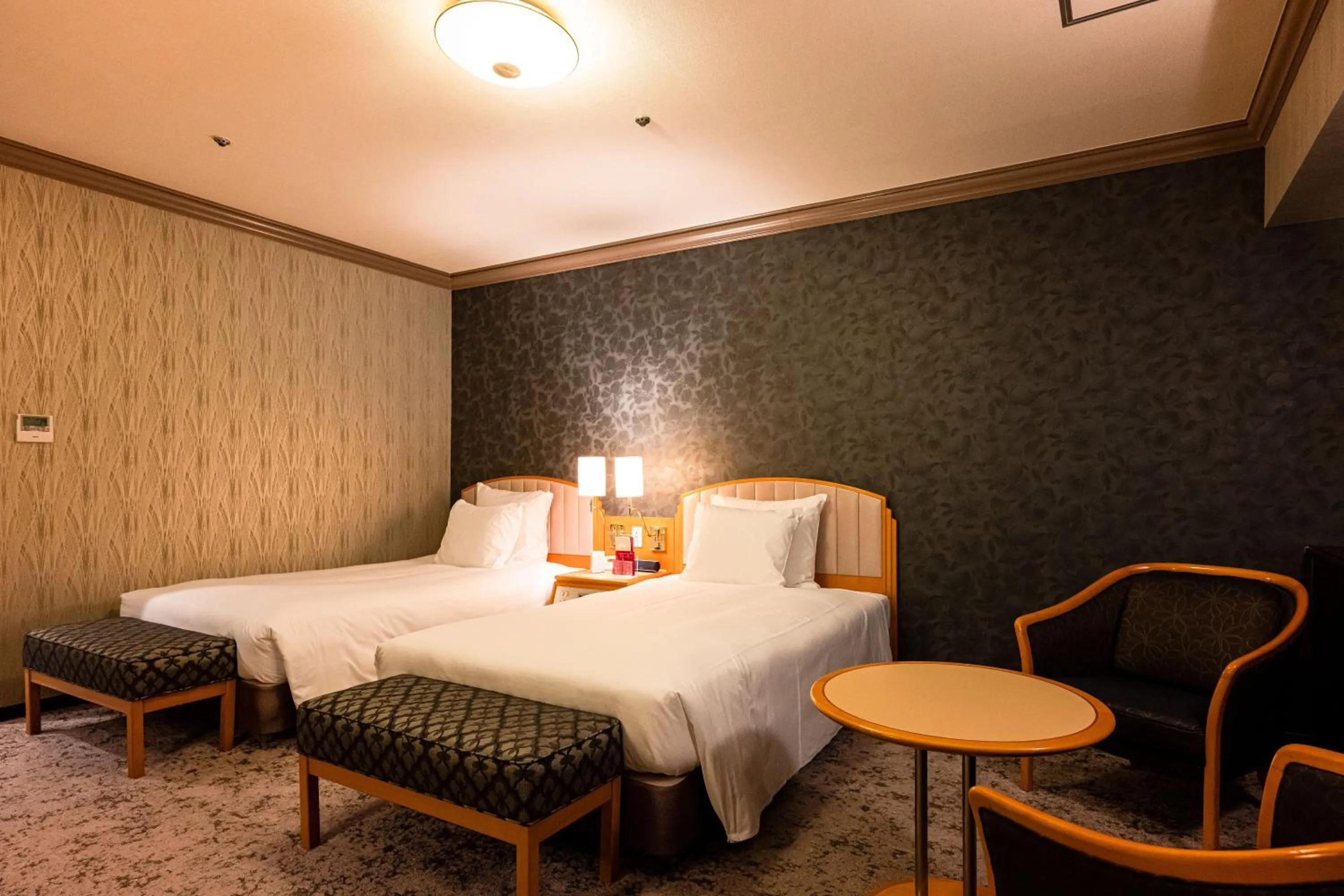 Photo of the whole room, Bed in ANA Crowne Plaza Matsuyama by IHG