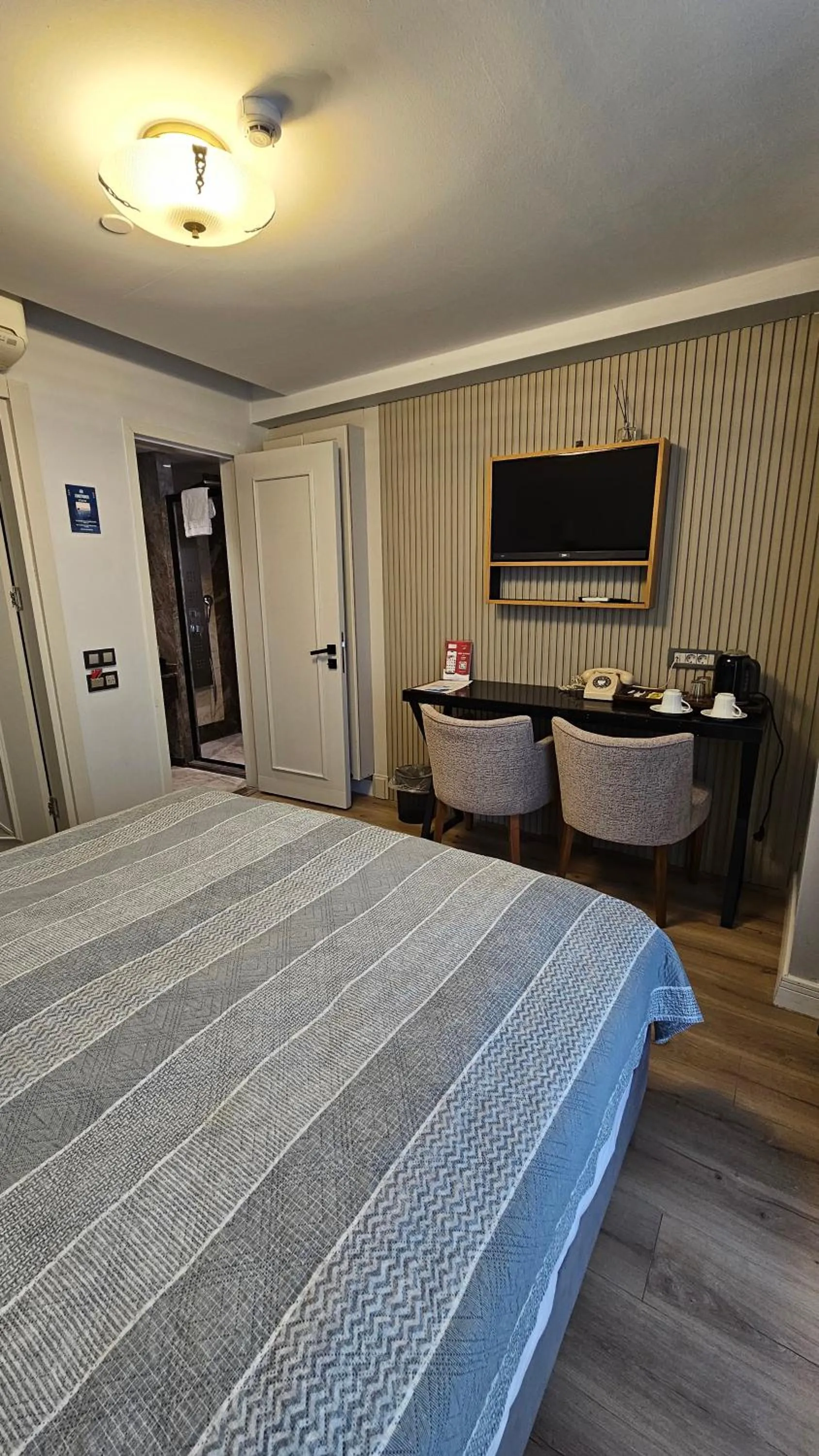 Bed in Anthemis Hotel