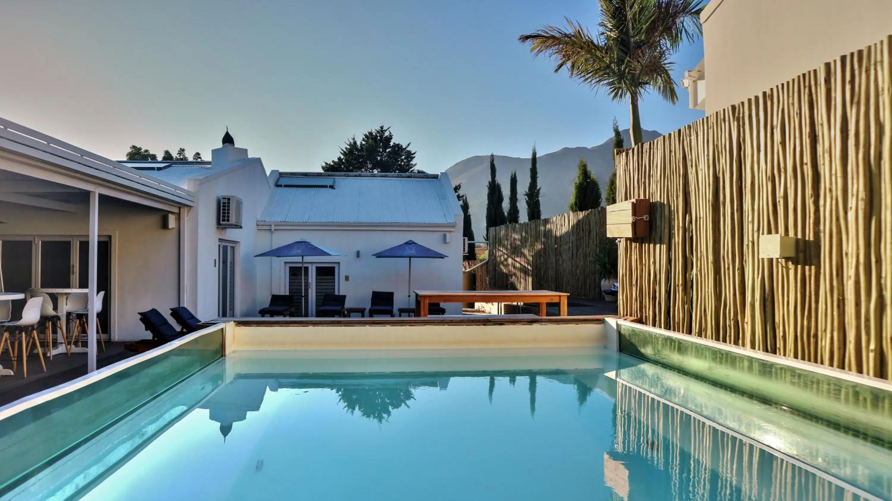 Swimming pool in theLAB Franschhoek