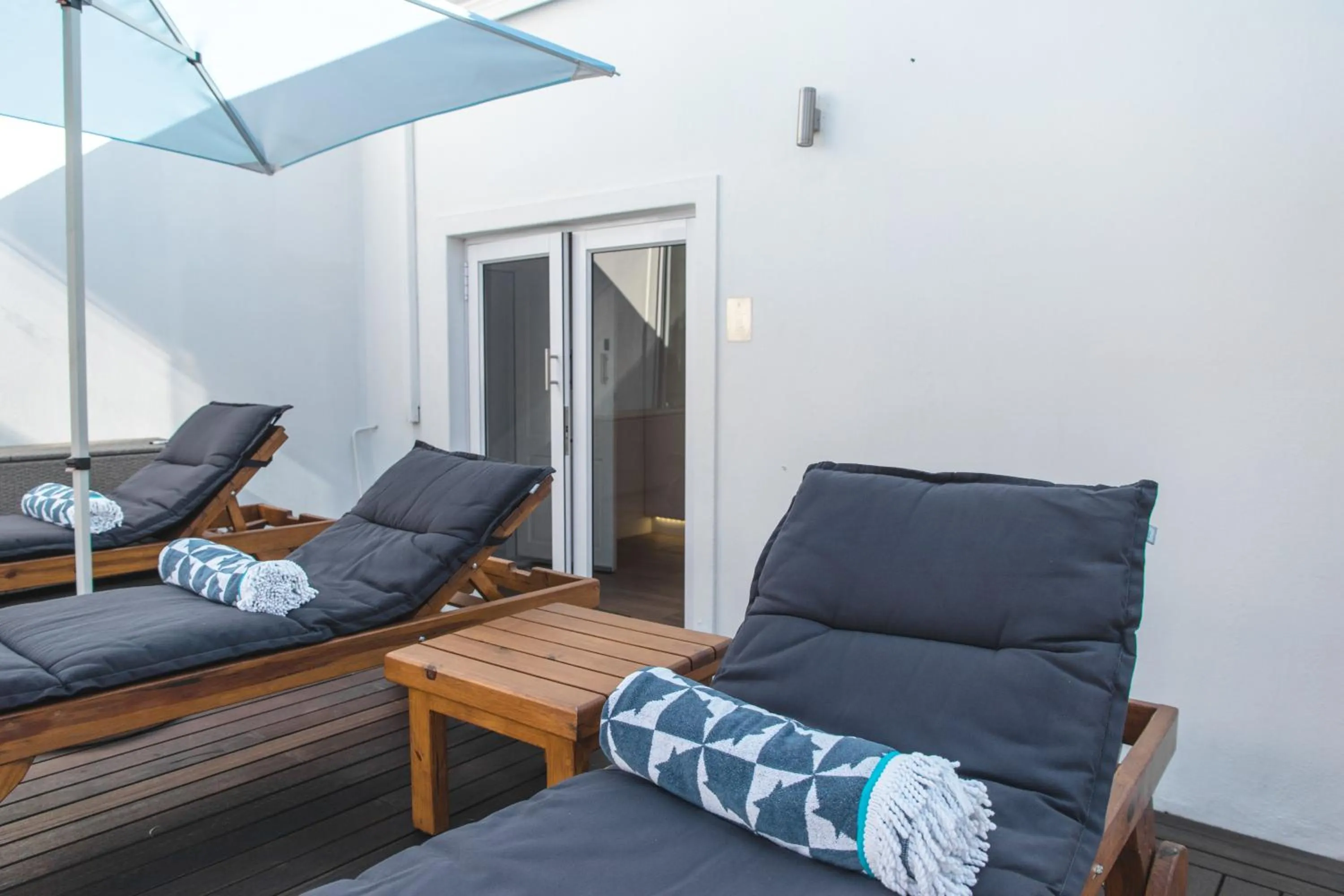 Patio in theLAB Franschhoek