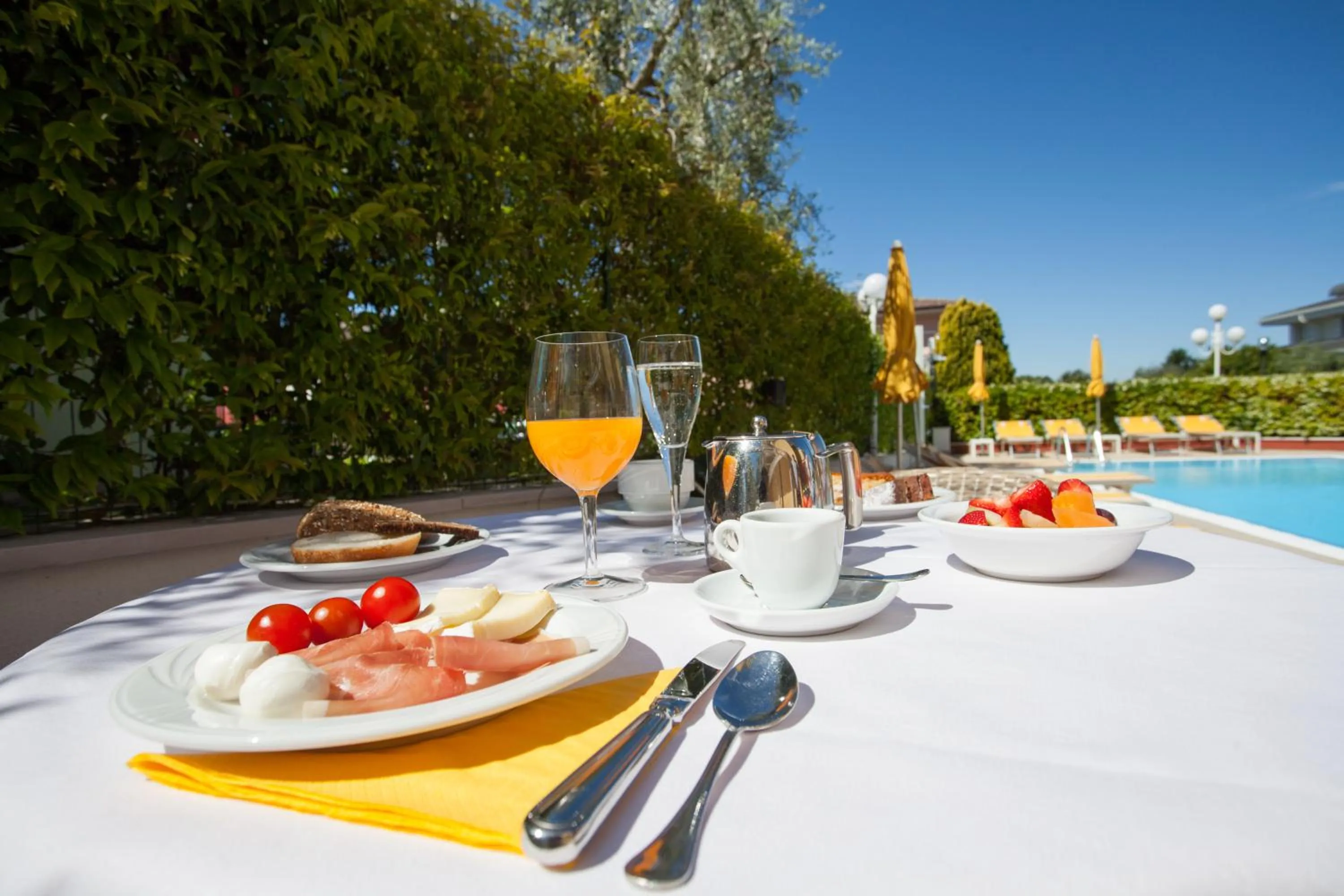 Swimming pool in Hotel GARDENIA & Villa CHARME Adults Friendly 4Star service